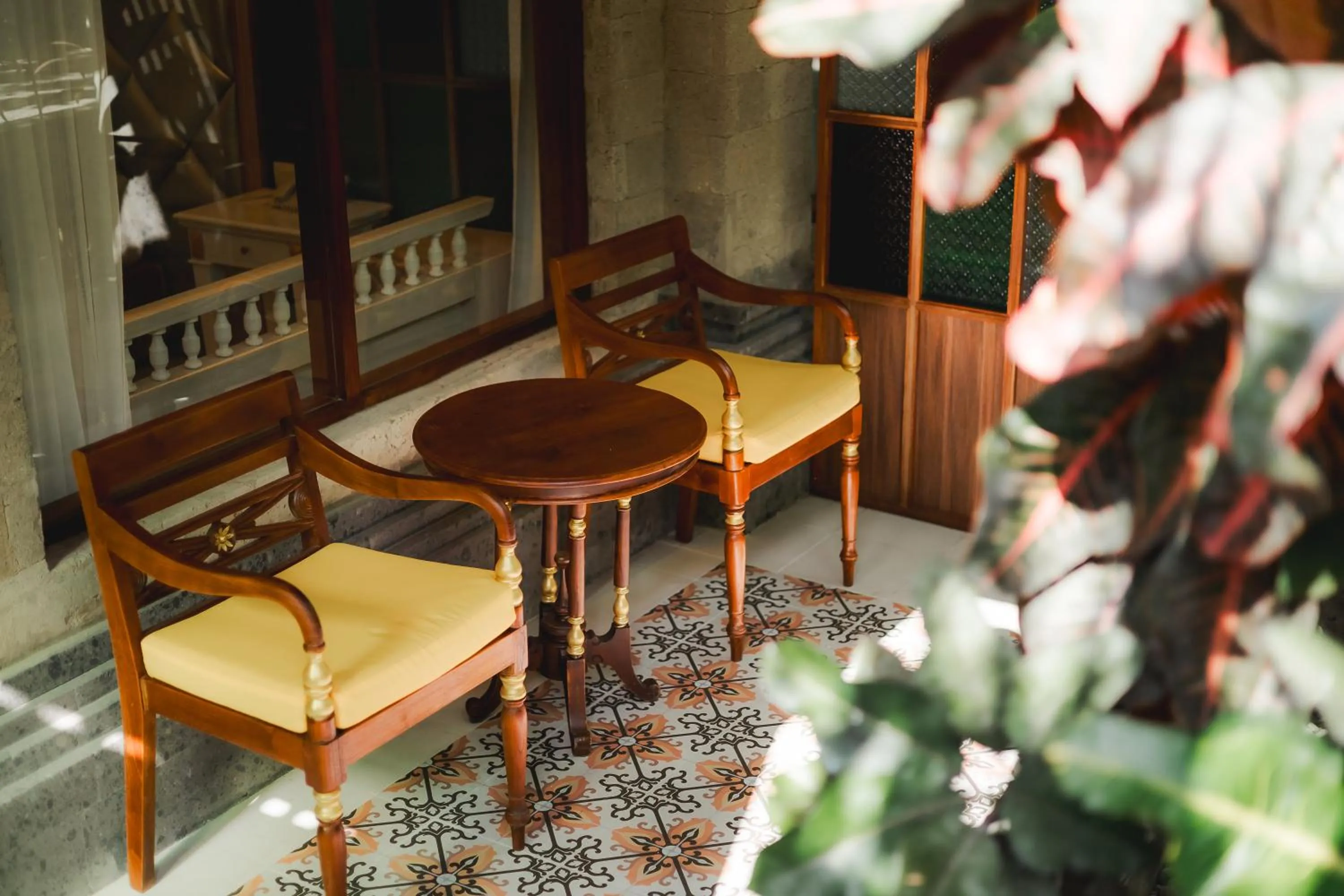 Balcony/Terrace in Fourteen Roses Boutique Hotel, Kuta