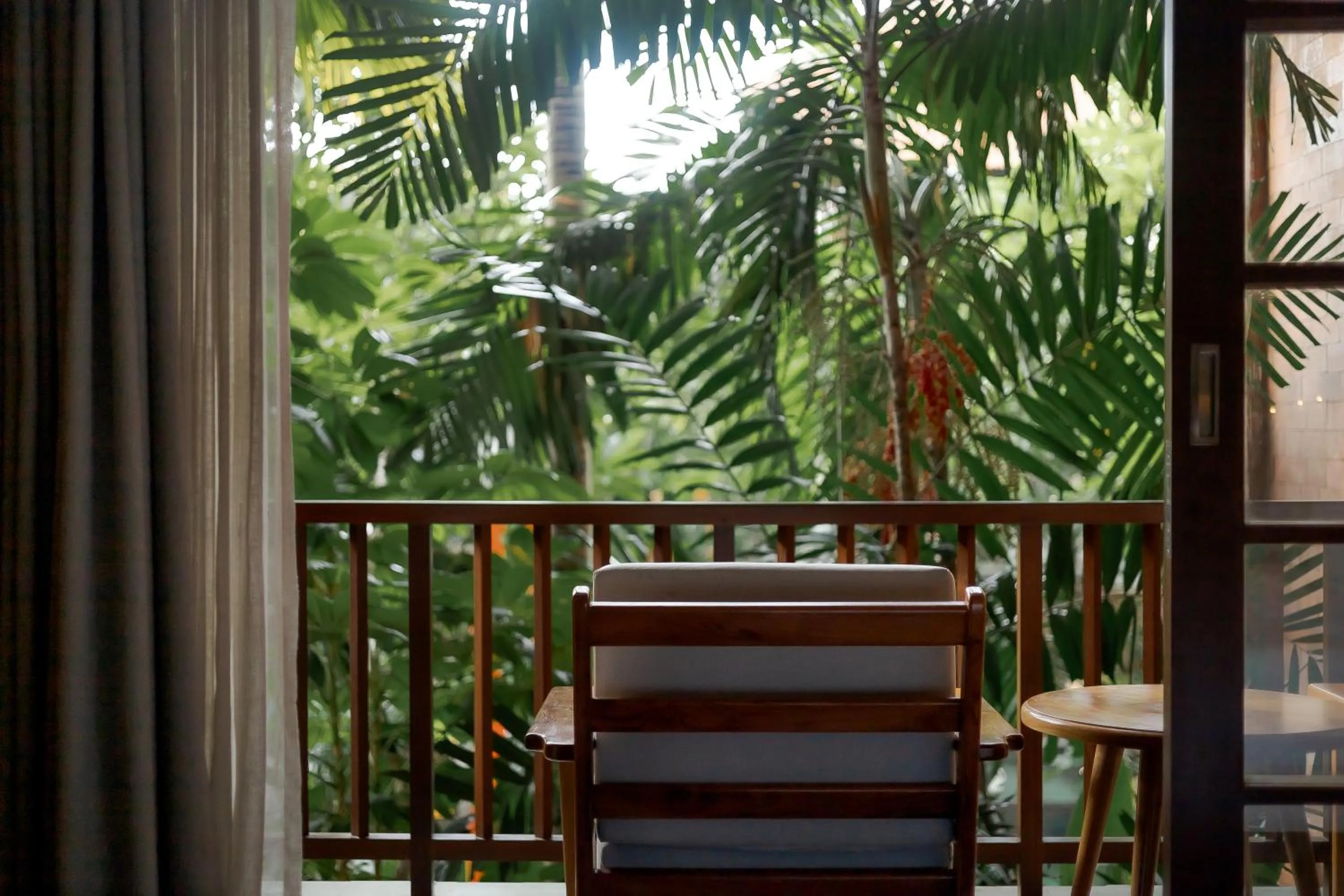Balcony/Terrace in Fourteen Roses Boutique Hotel, Kuta