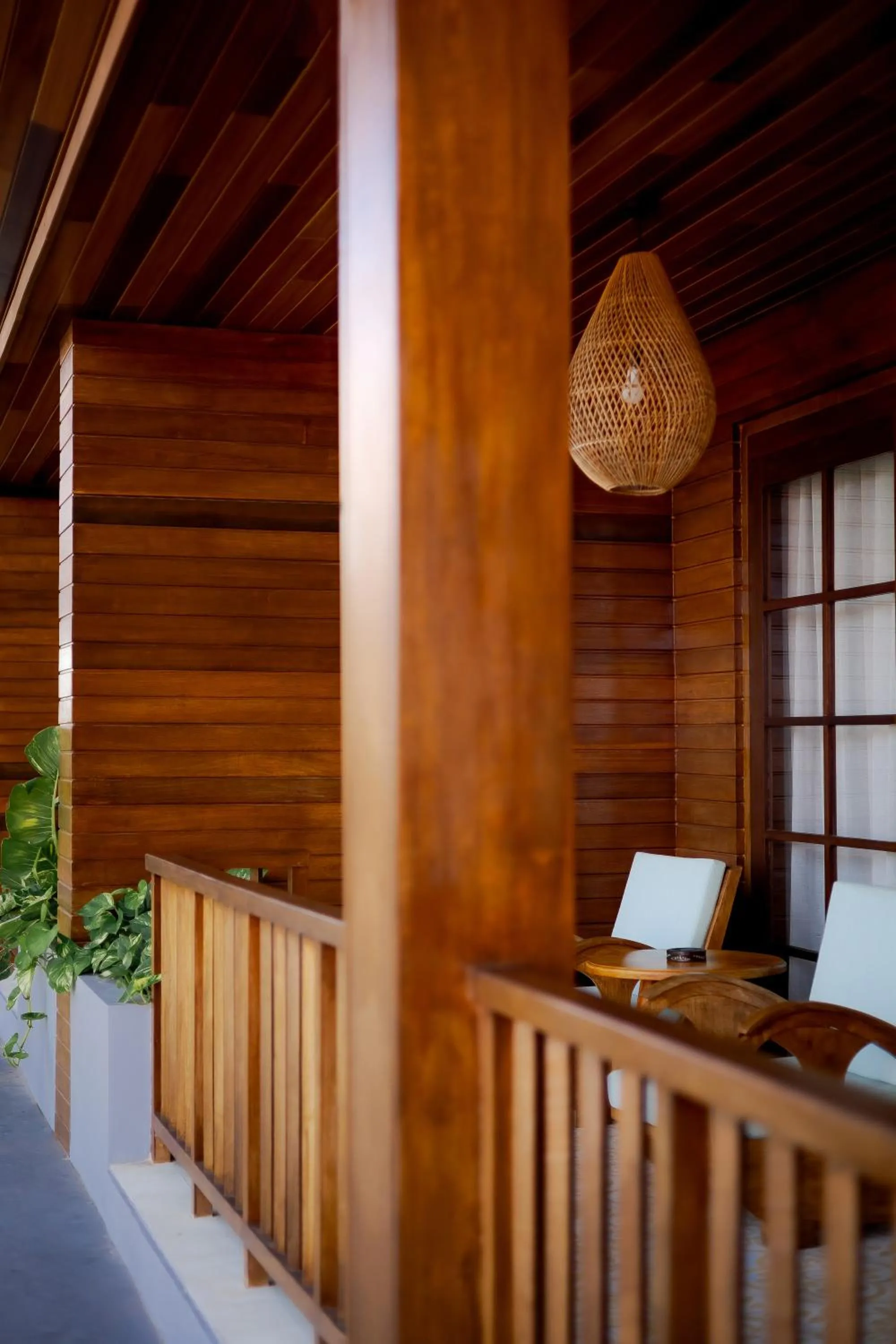 Balcony/Terrace in Fourteen Roses Boutique Hotel, Kuta