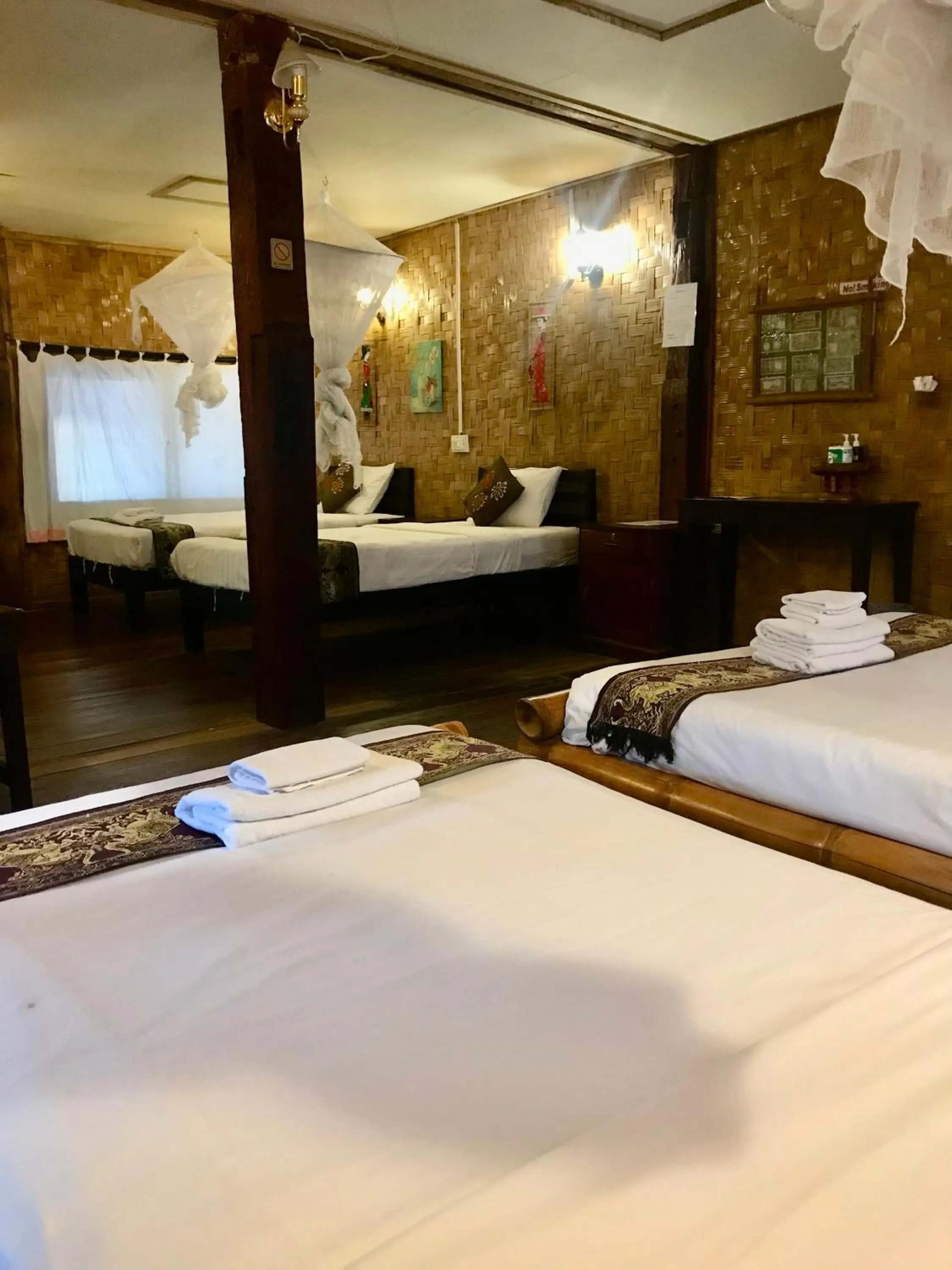 Bed in Champalao The Villa