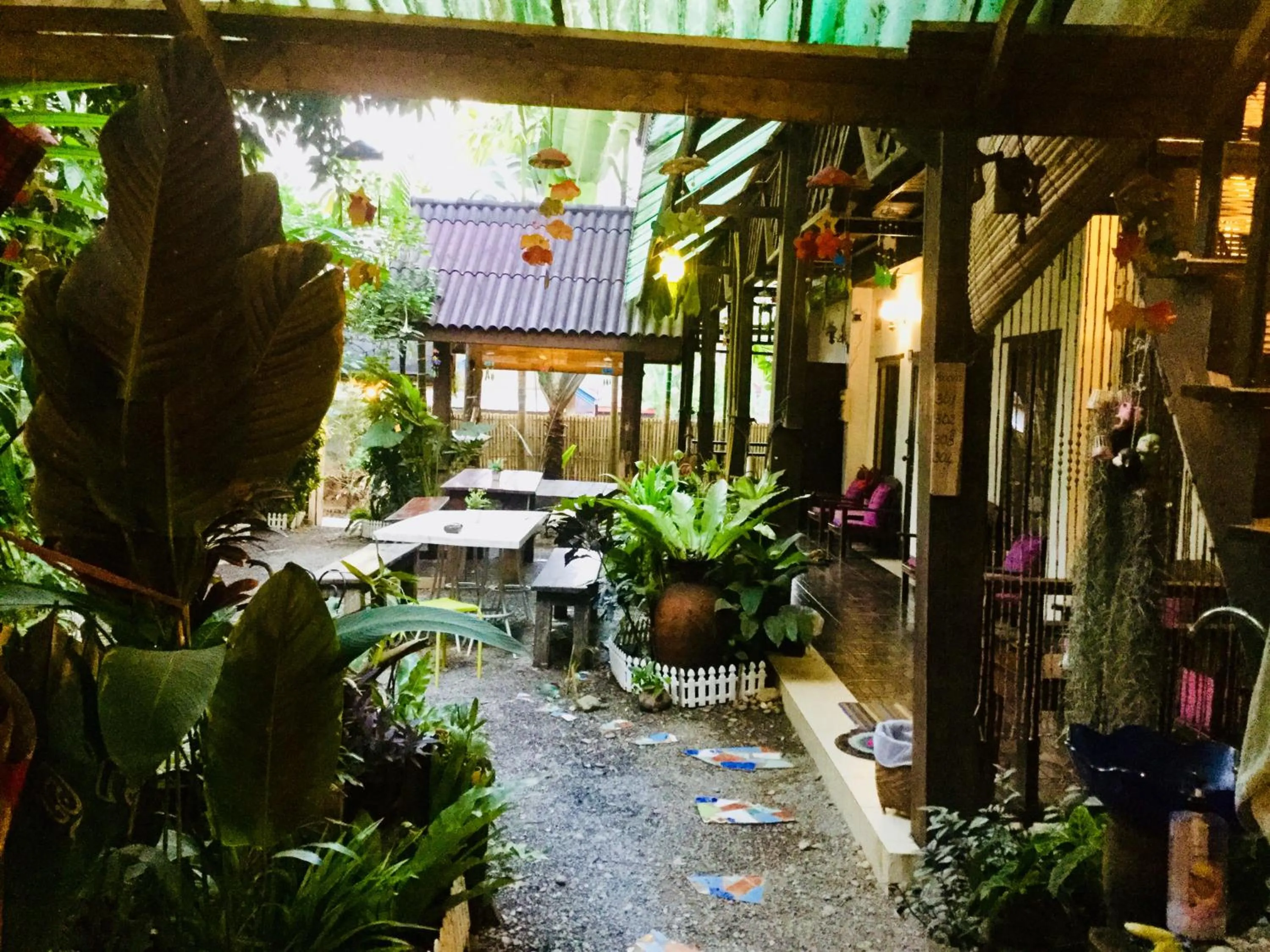 Garden in Champalao The Villa