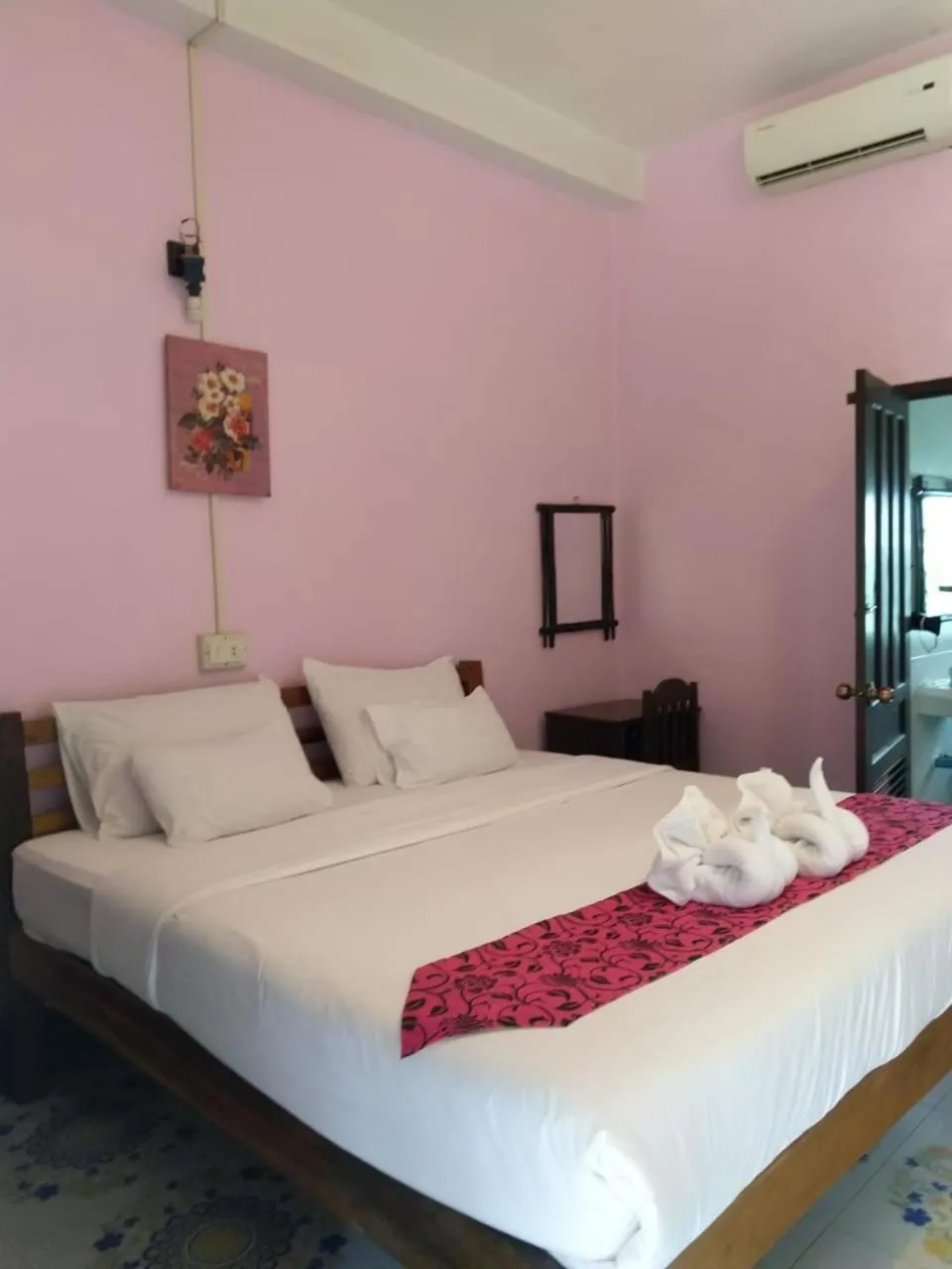 Bed in Champalao The Villa
