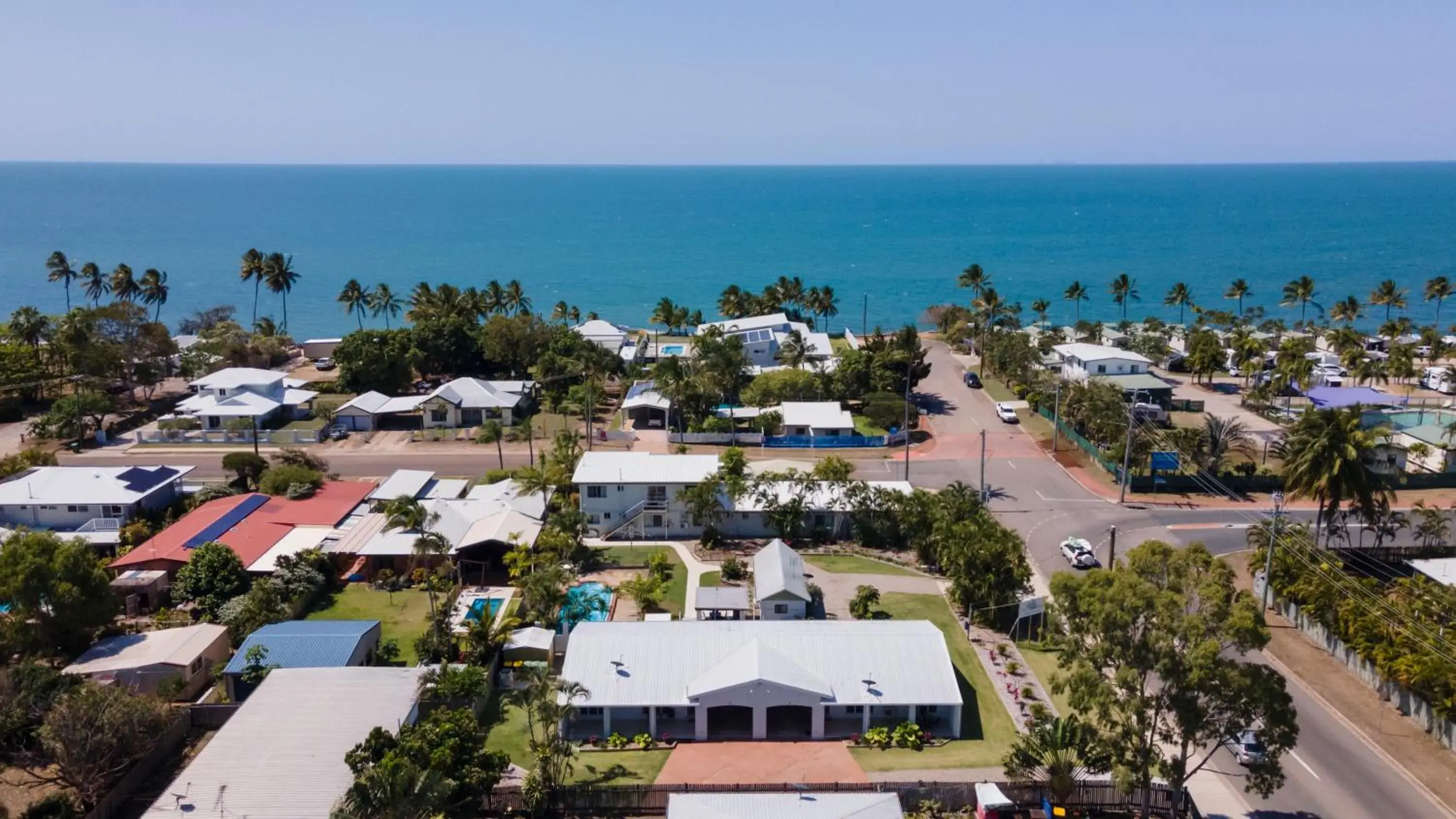 Bird's eye view in Palm View Holiday Apartments Bird's eye view in Palm View Holiday Apartments