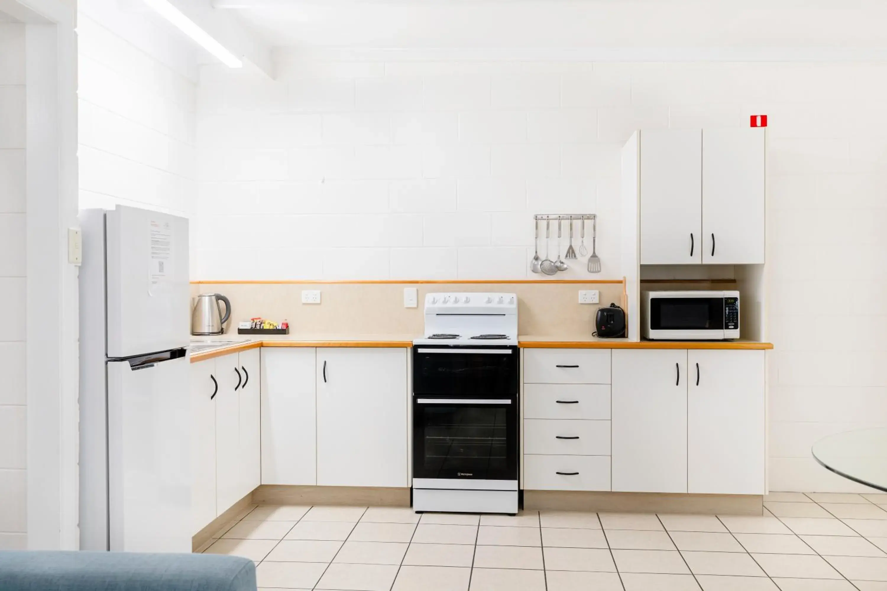 kitchen in Palm View Holiday Apartments kitchen in Palm View Holiday Apartments