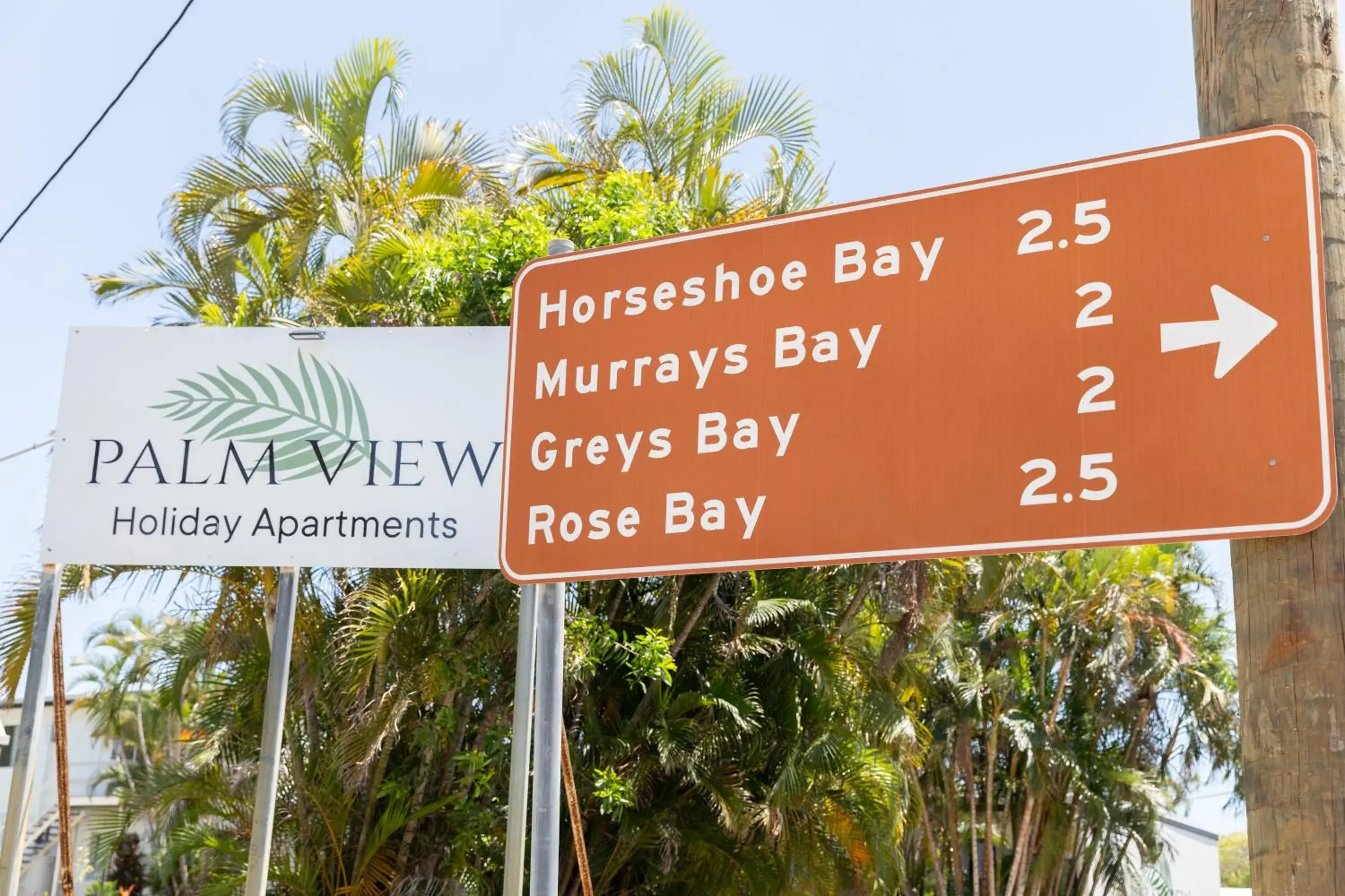 Property logo or sign in Palm View Holiday Apartments Property logo or sign in Palm View Holiday Apartments