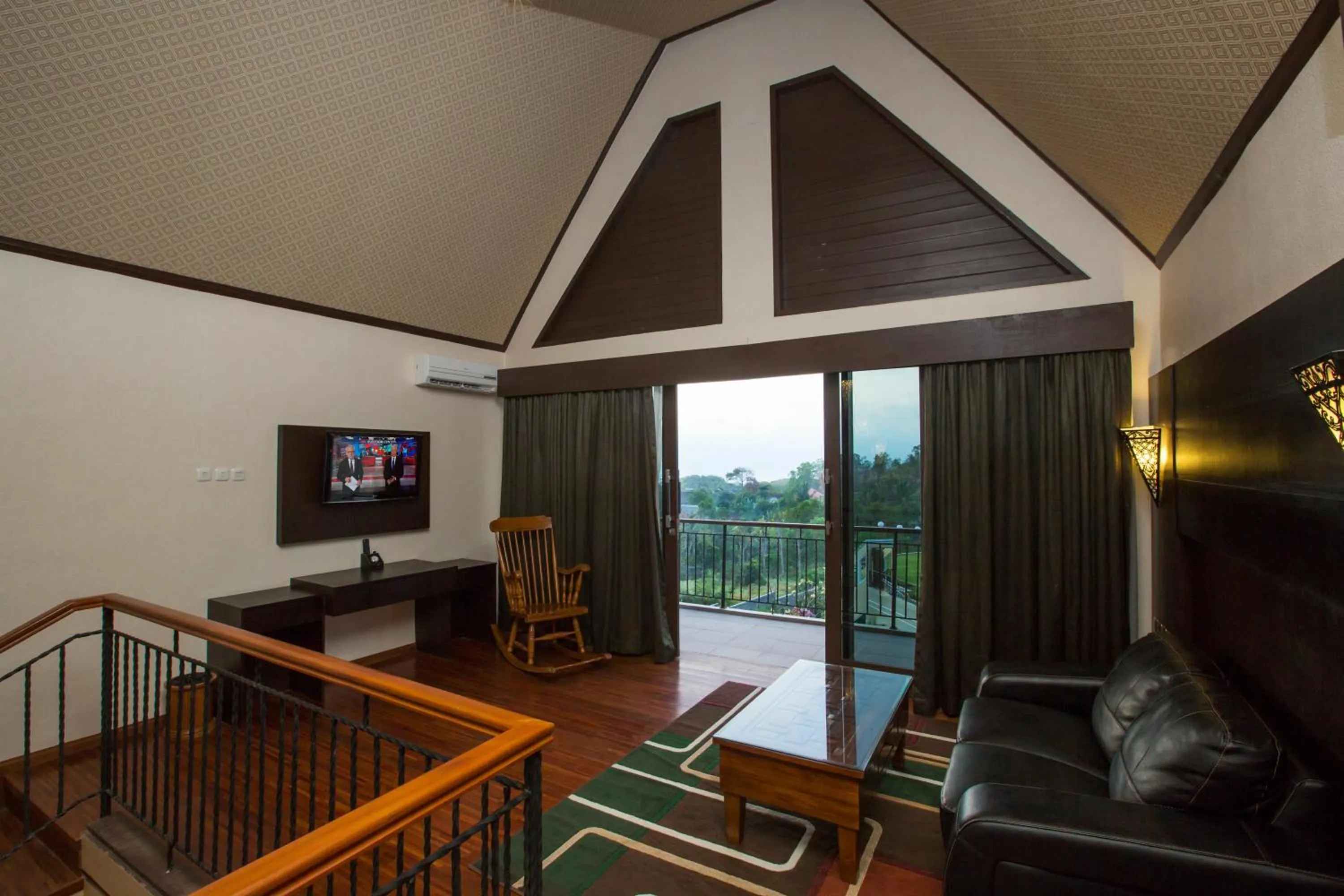 Balcony/Terrace in Flamingo Dewata Suite