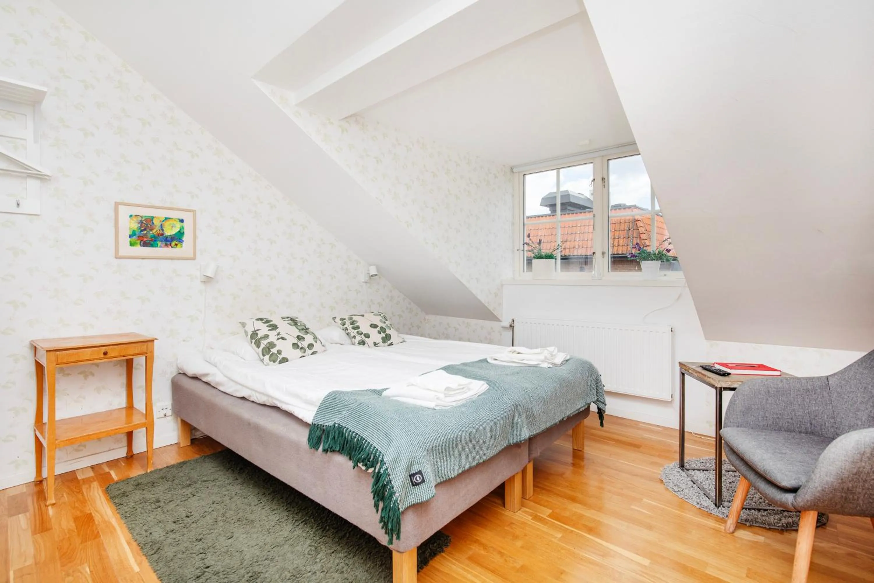 Bed in Röda Magasinet