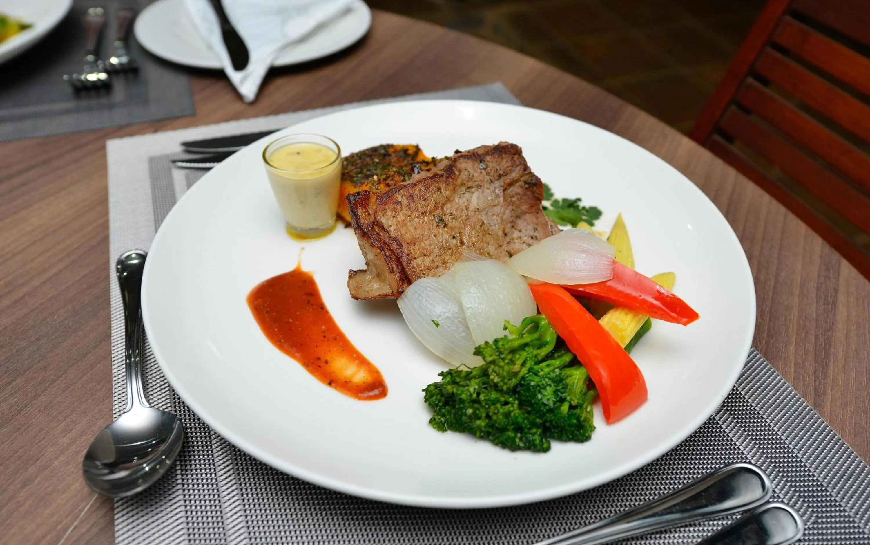 Food close-up in Serurubele Boutique Hotel