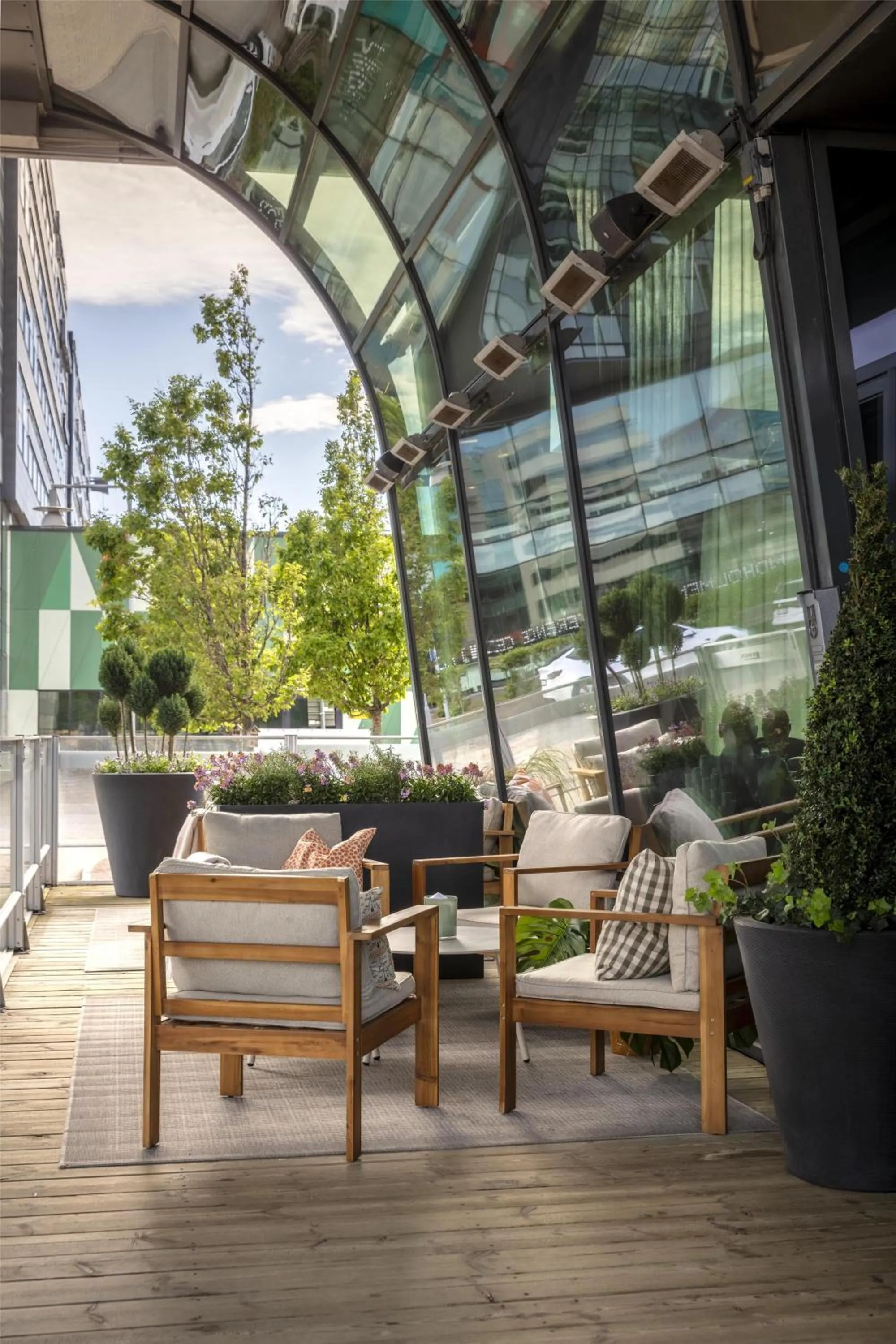 Lobby or reception in Radisson Blu Riverside Hotel