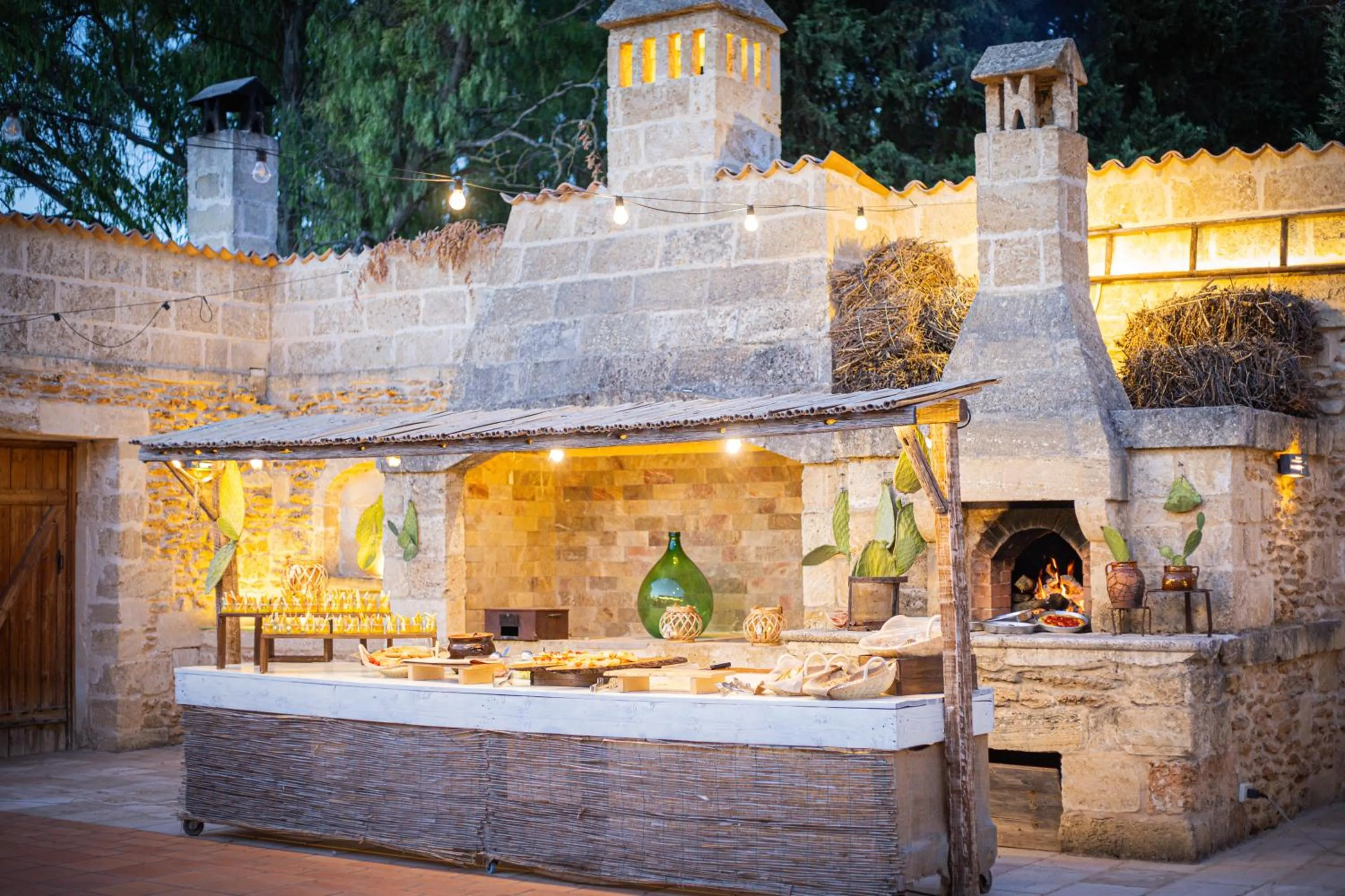 Restaurant/places to eat in Antica Masseria Martuccio