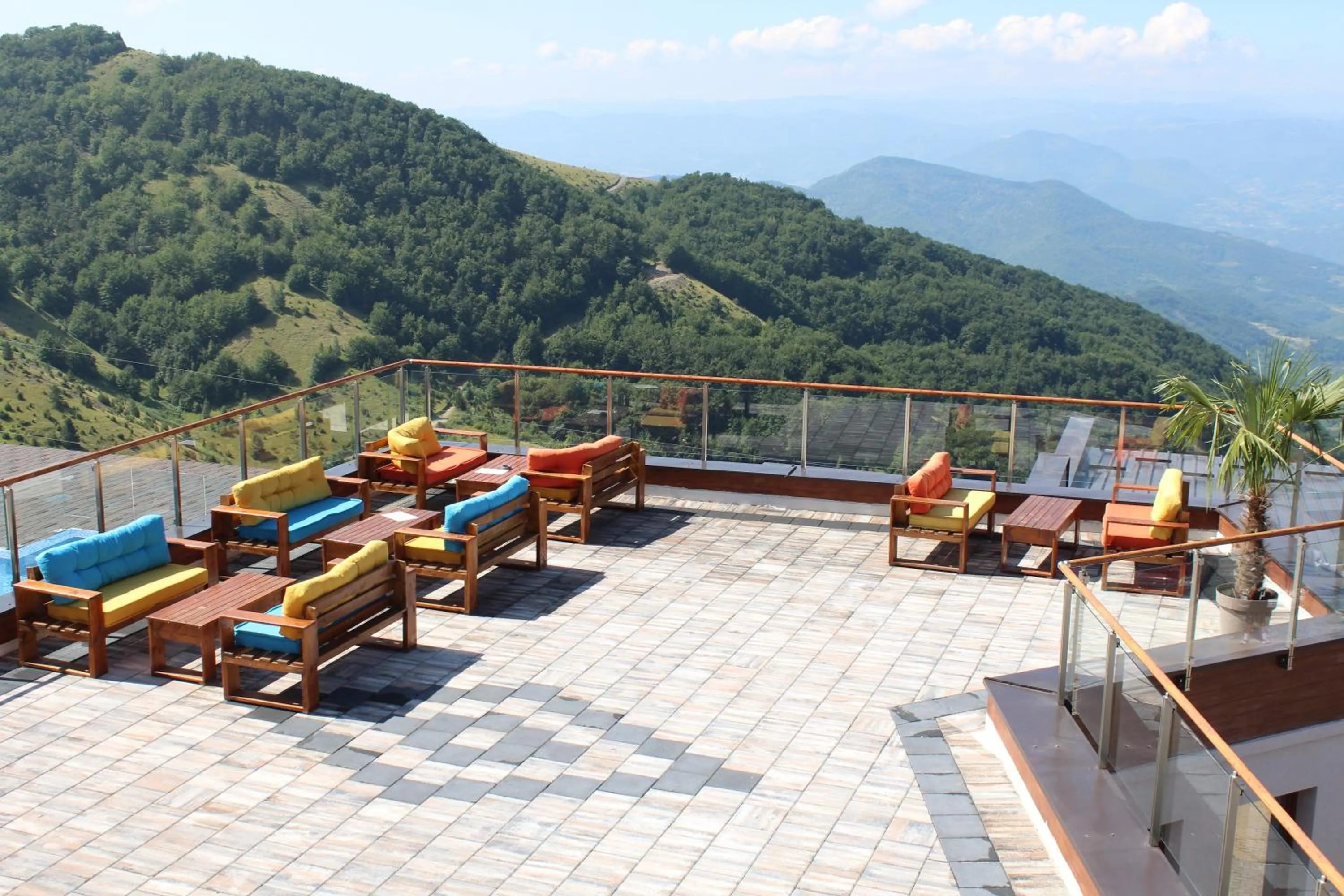 Patio in As Lux Apartmani Kopaonik