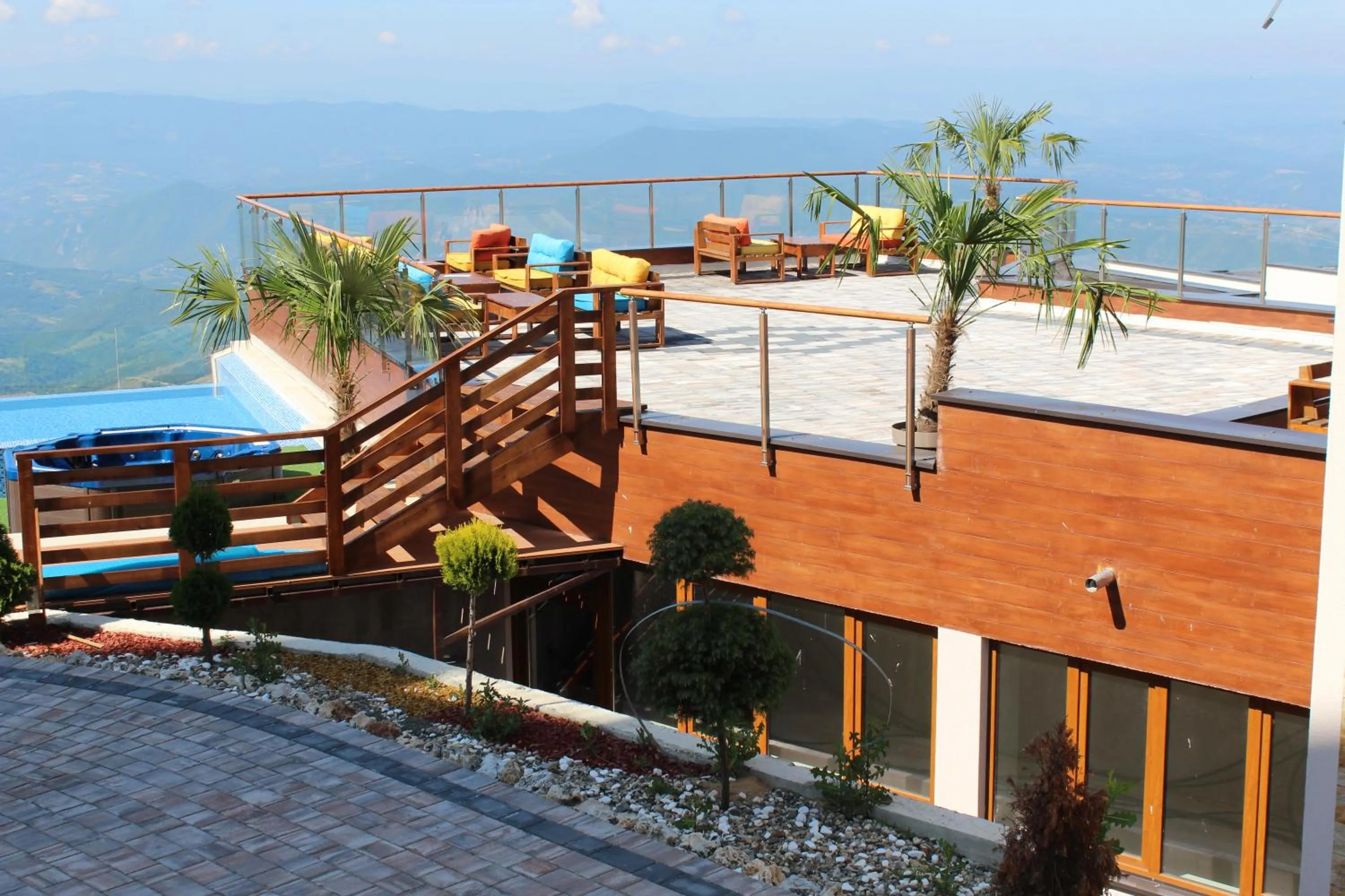 Patio in As Lux Apartmani Kopaonik