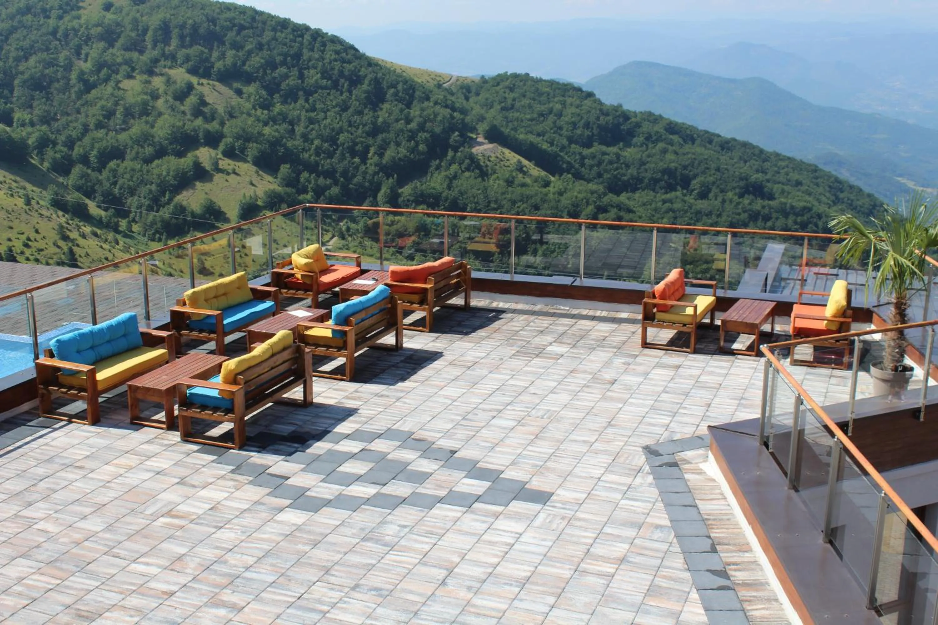 Patio in As Lux Apartmani Kopaonik