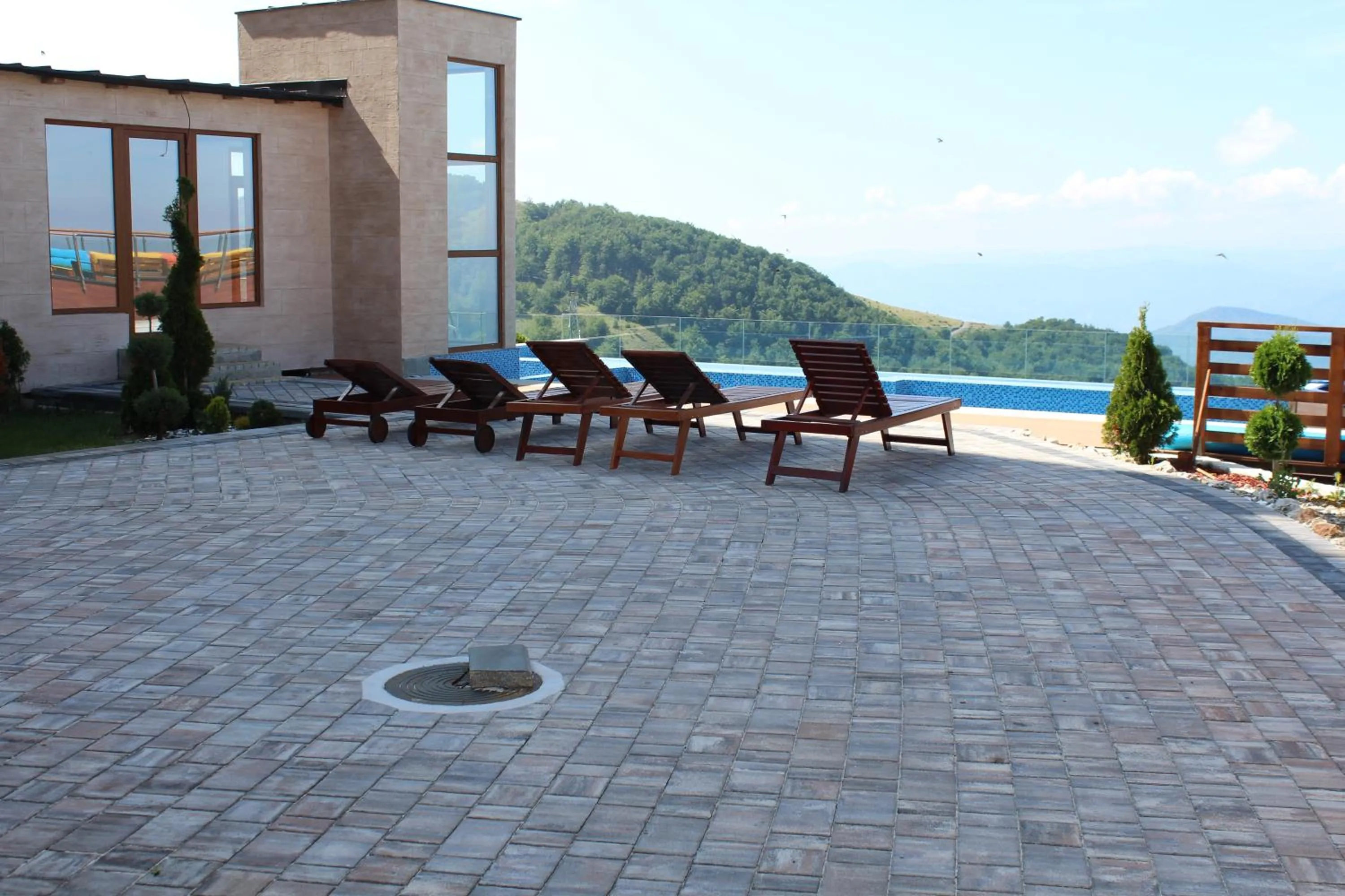 Patio in As Lux Apartmani Kopaonik