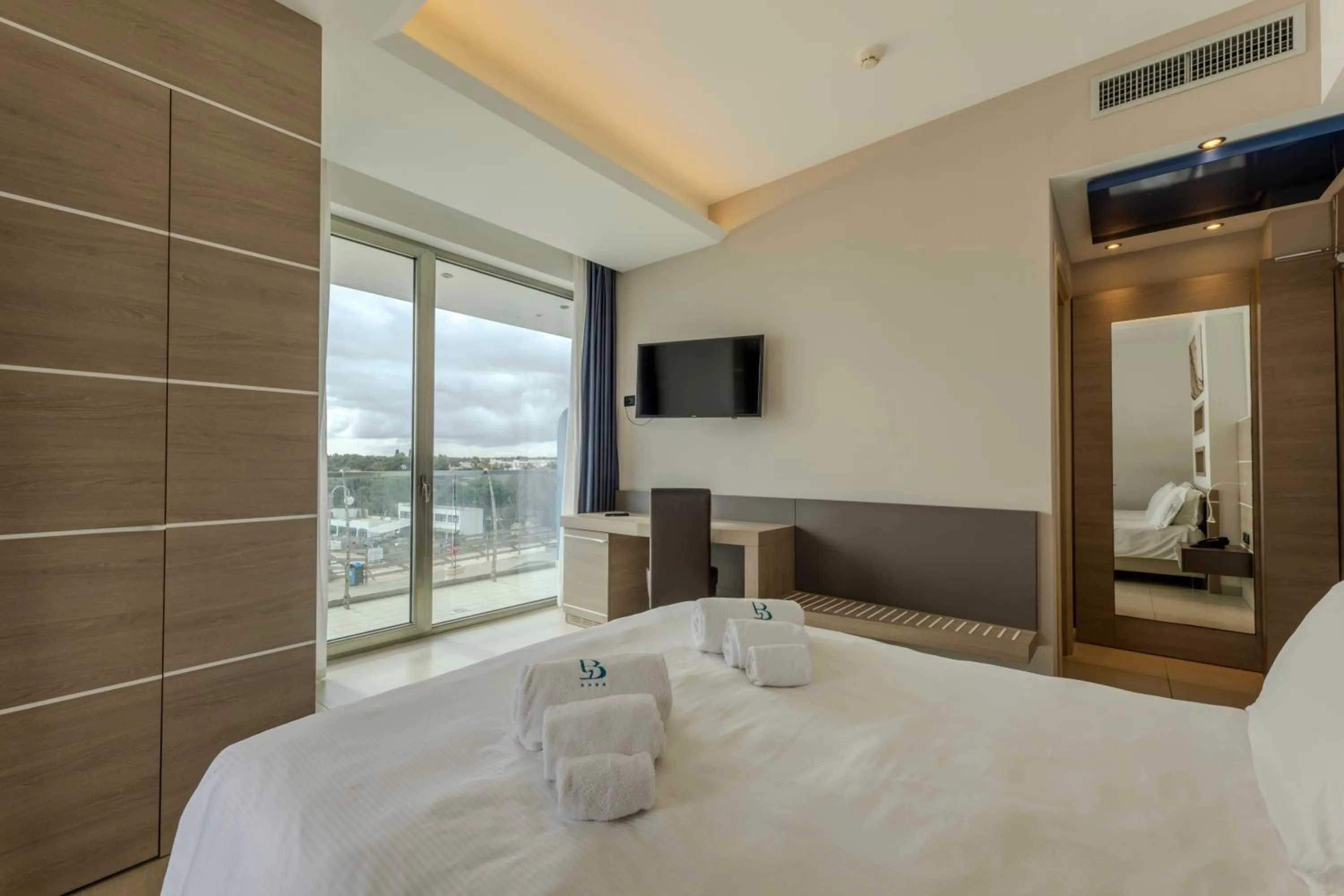 Bedroom, Bed in Hotel Belvedere