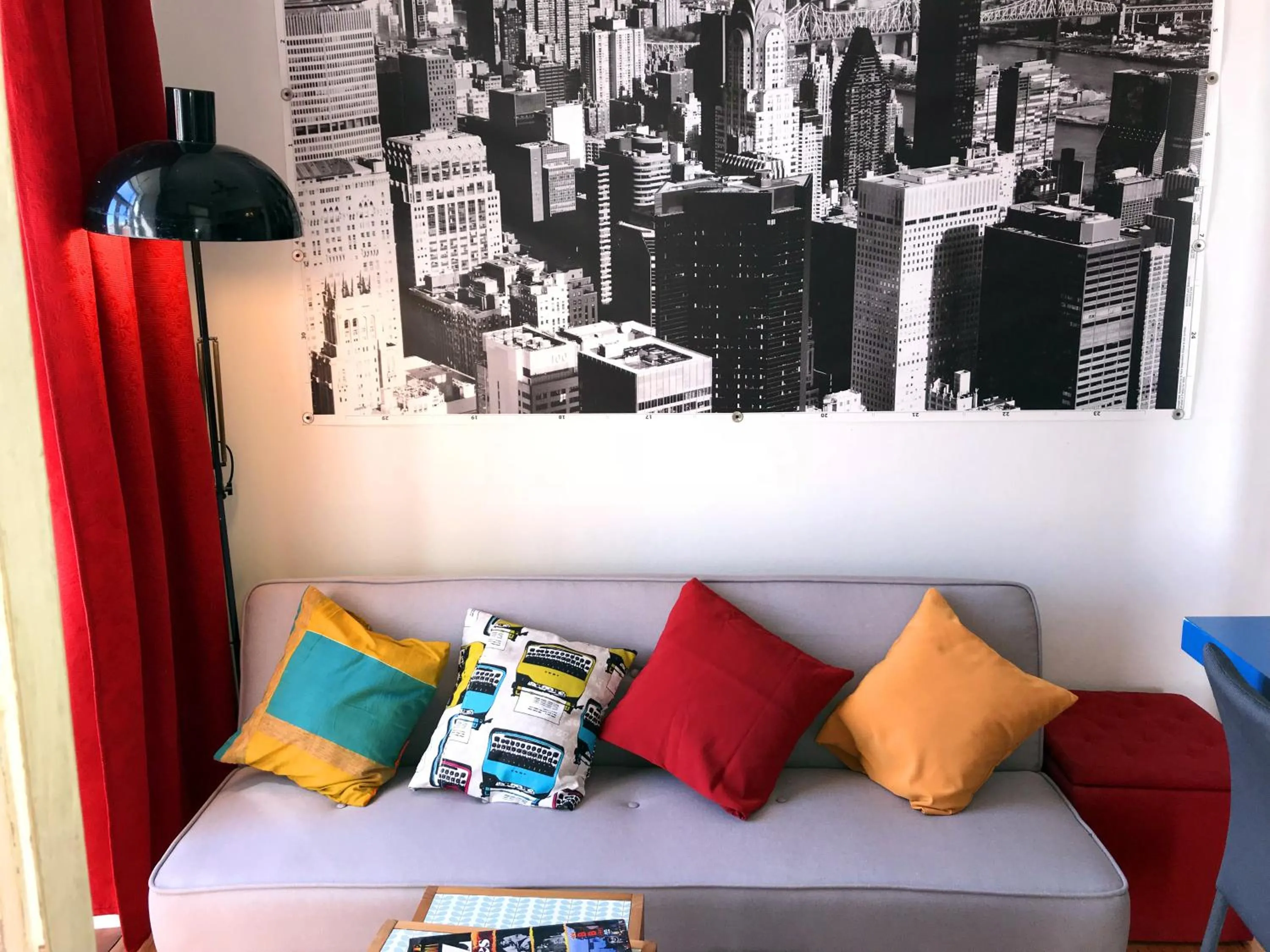 Living room in Alfama Patio Apartments