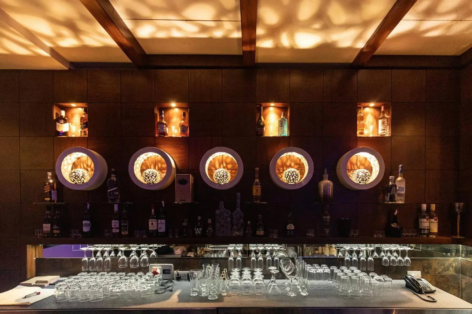 Lounge or bar in Hotel Sandy's Tower Lounge or bar in Hotel Sandy's Tower