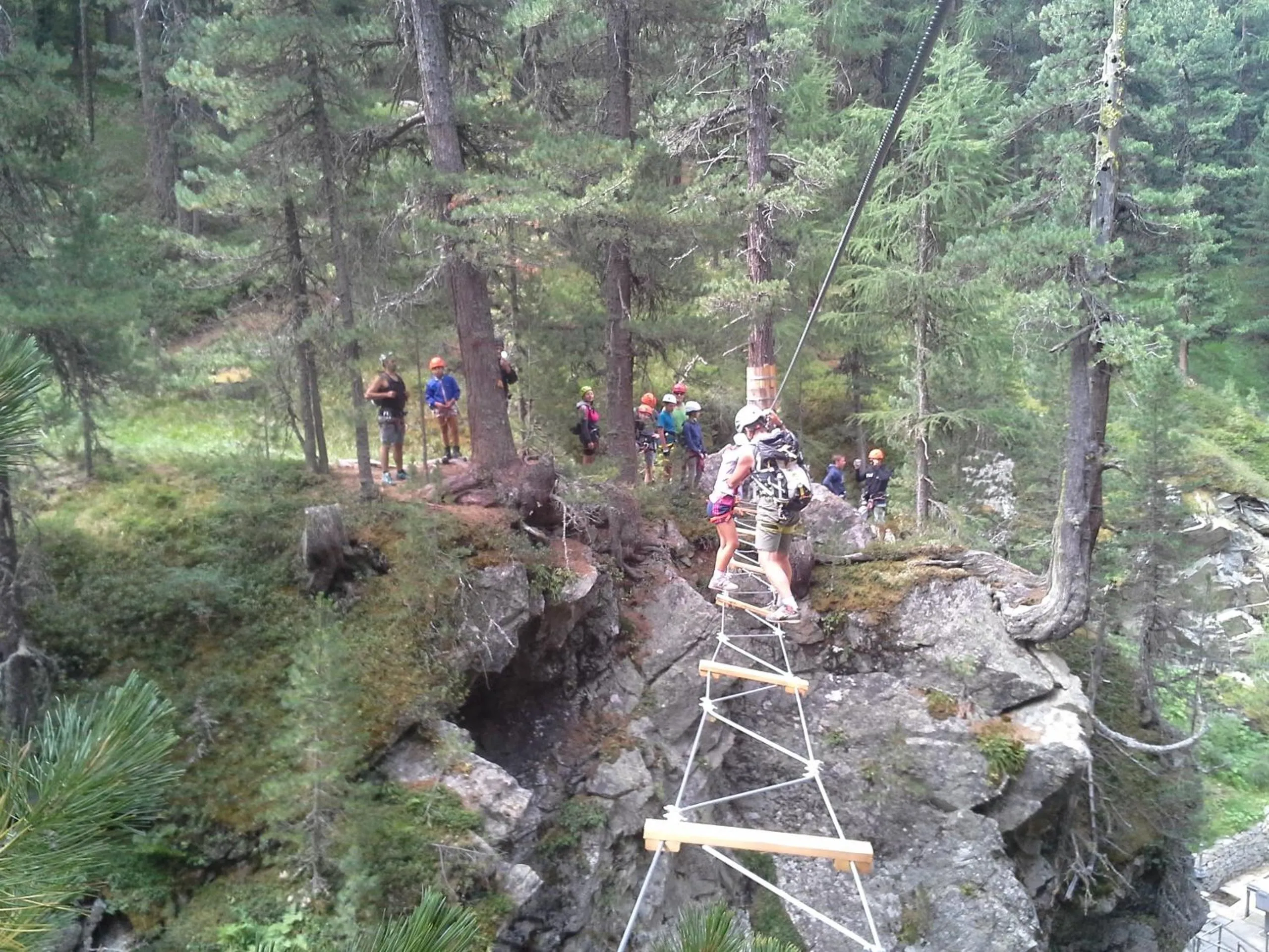 Hiking in Chalet Nada