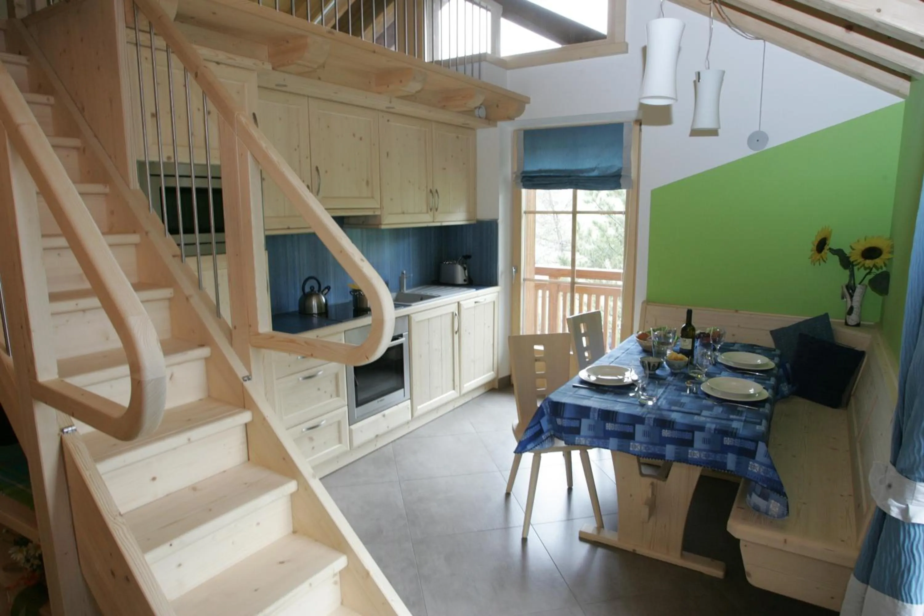 Kitchen or kitchenette in Chalet Nada