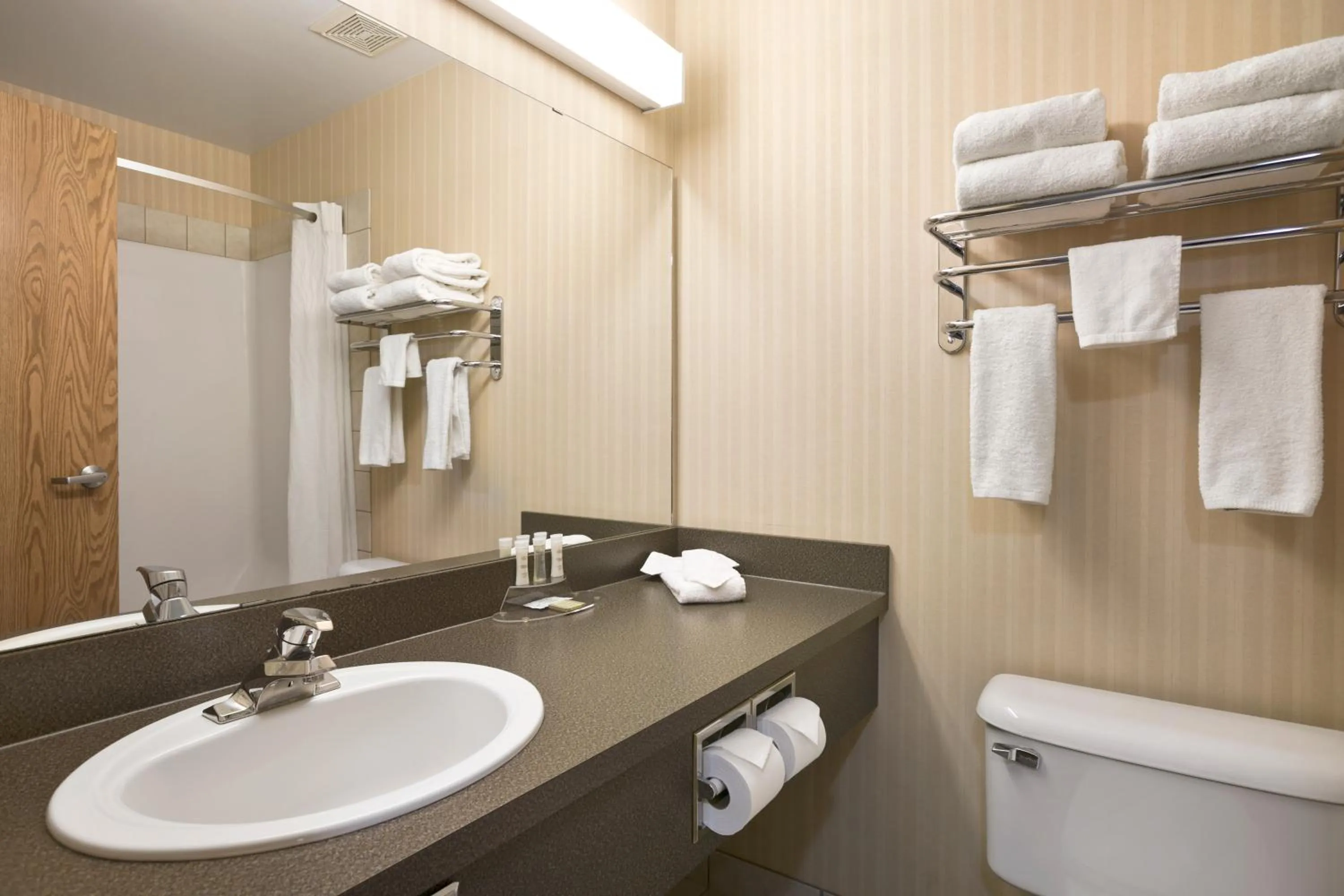 Bathroom in Super 8 by Wyndham High Level AB