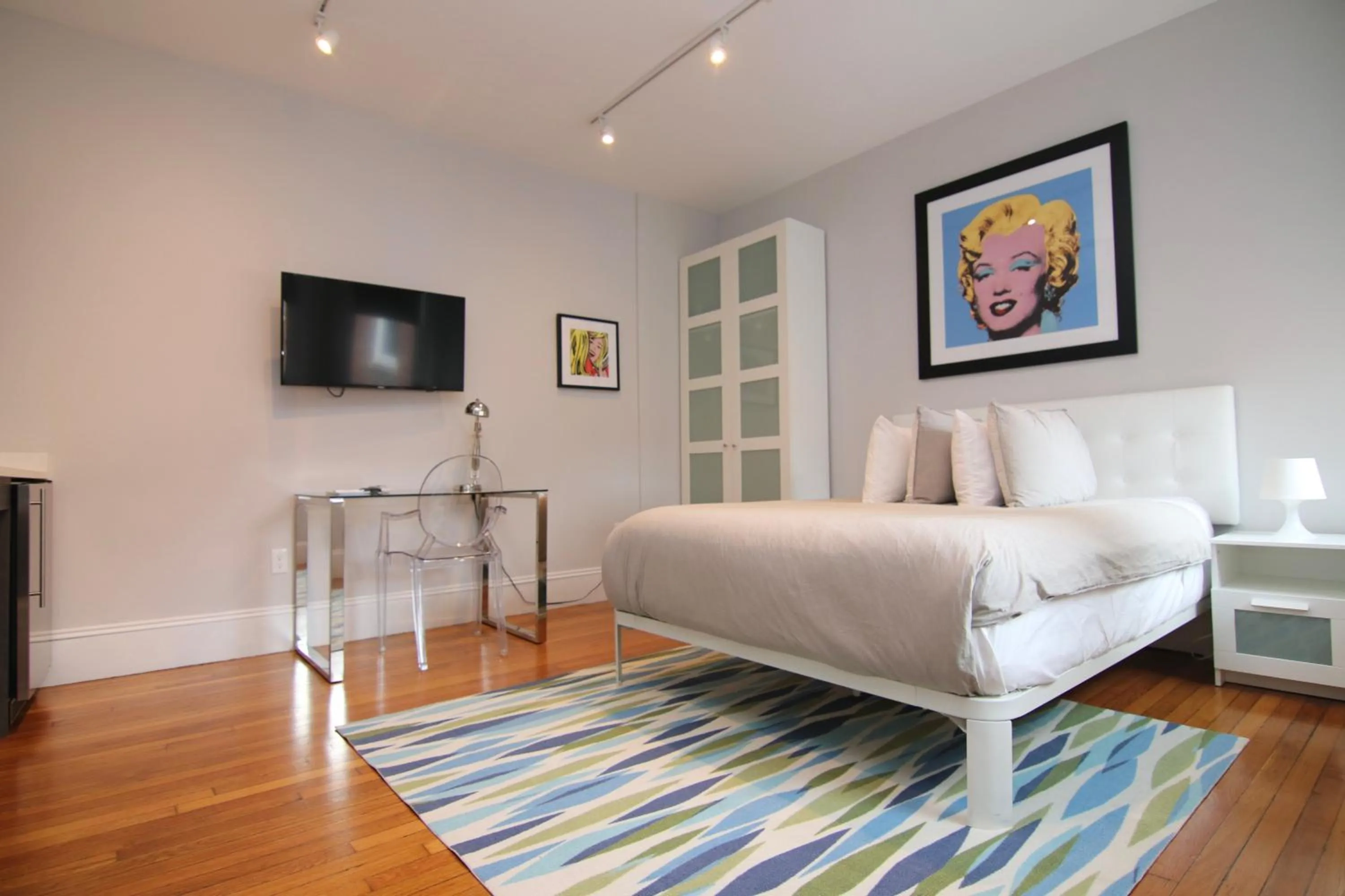 Bed in A Stylish Stay w/ a Queen Bed, Heated Floors.. #31