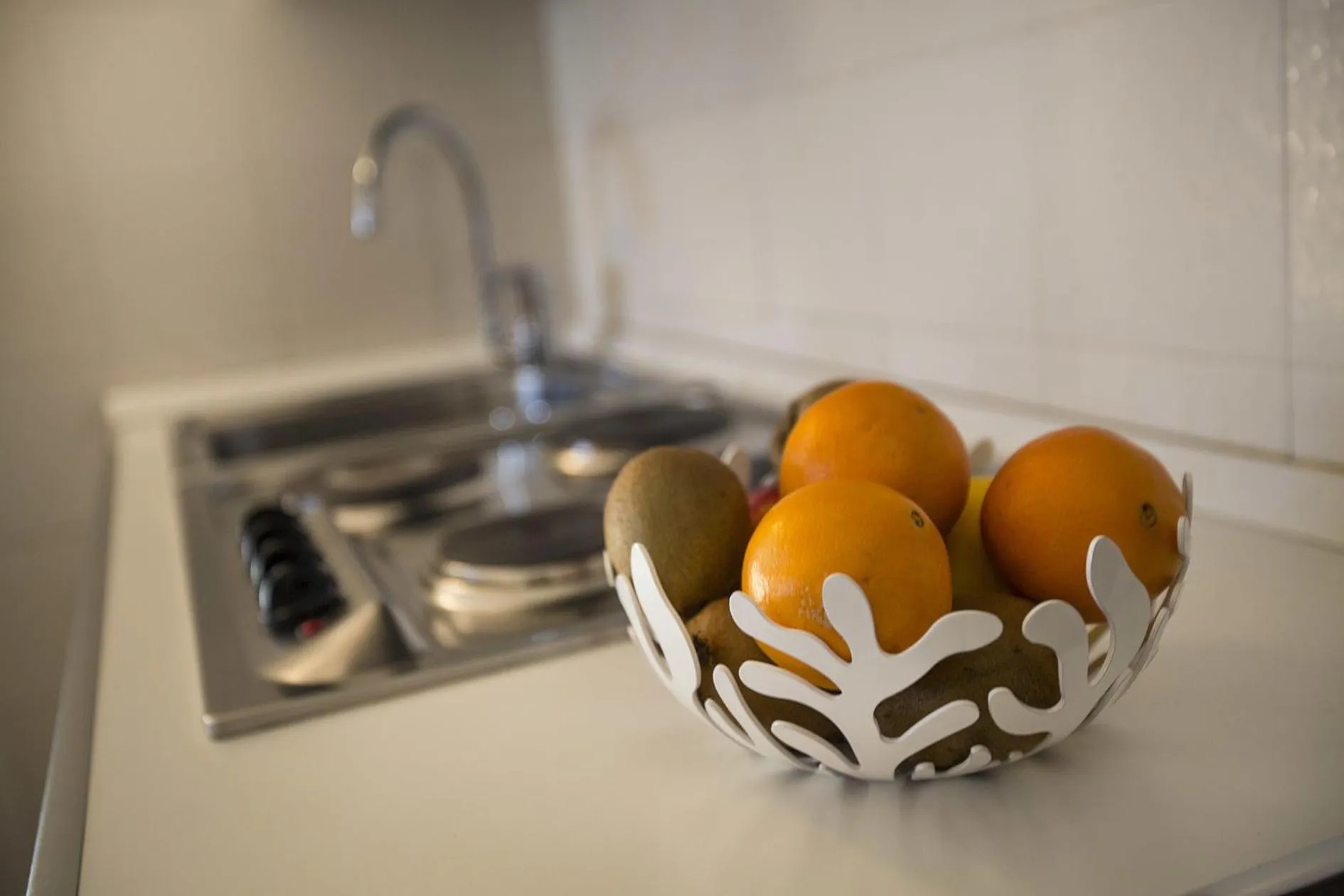 Decorative detail in Le Servite Apartments