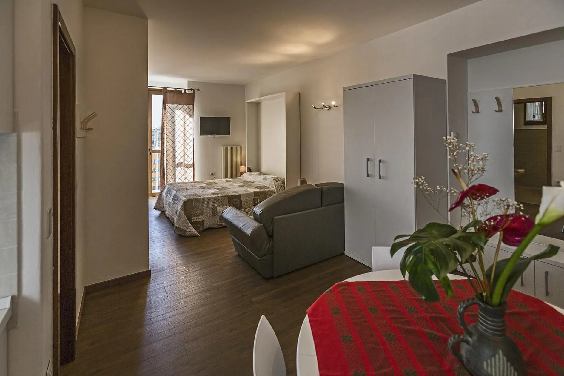 Living room, Bed in Le Servite Apartments