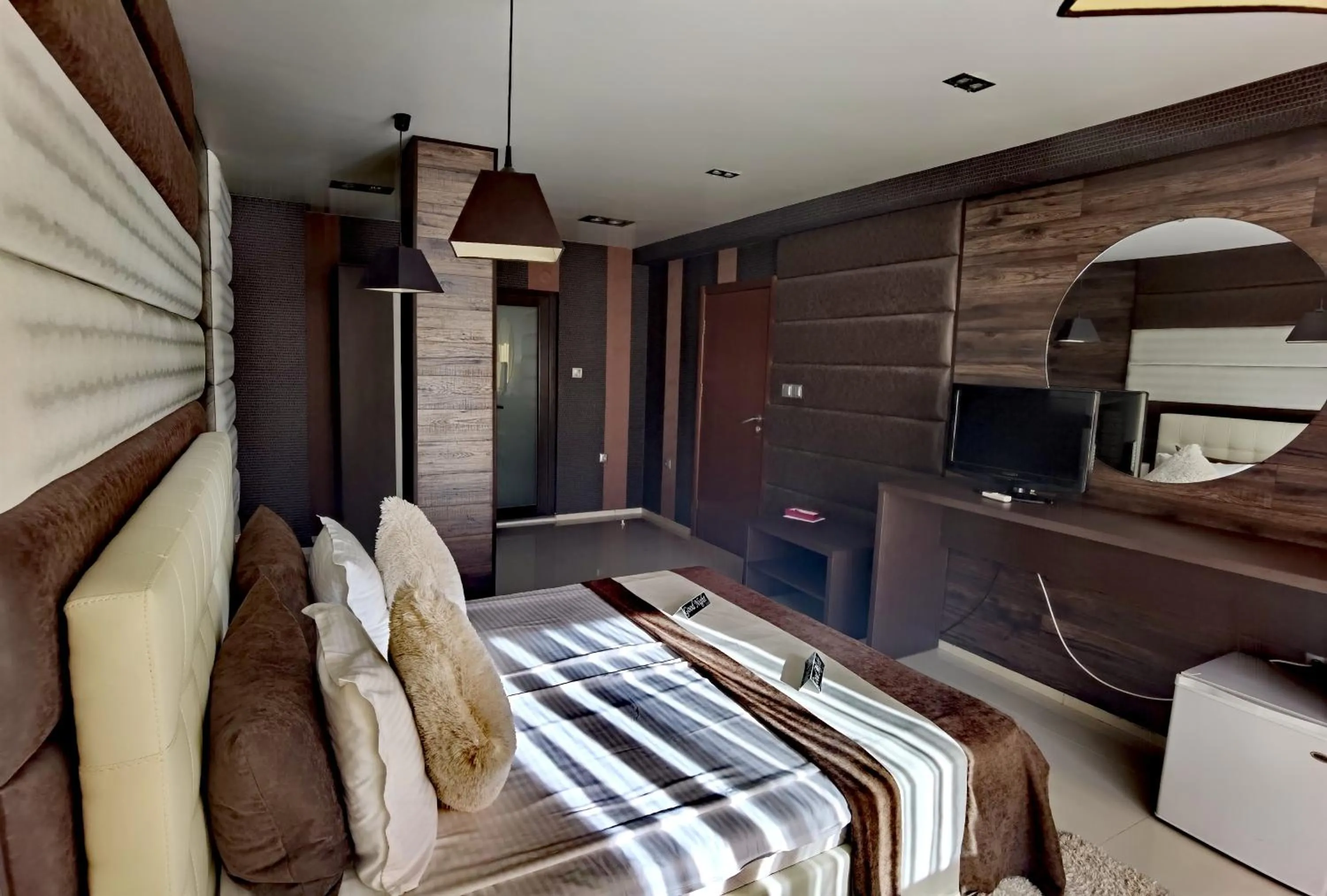 Bed in Hotel Acktion