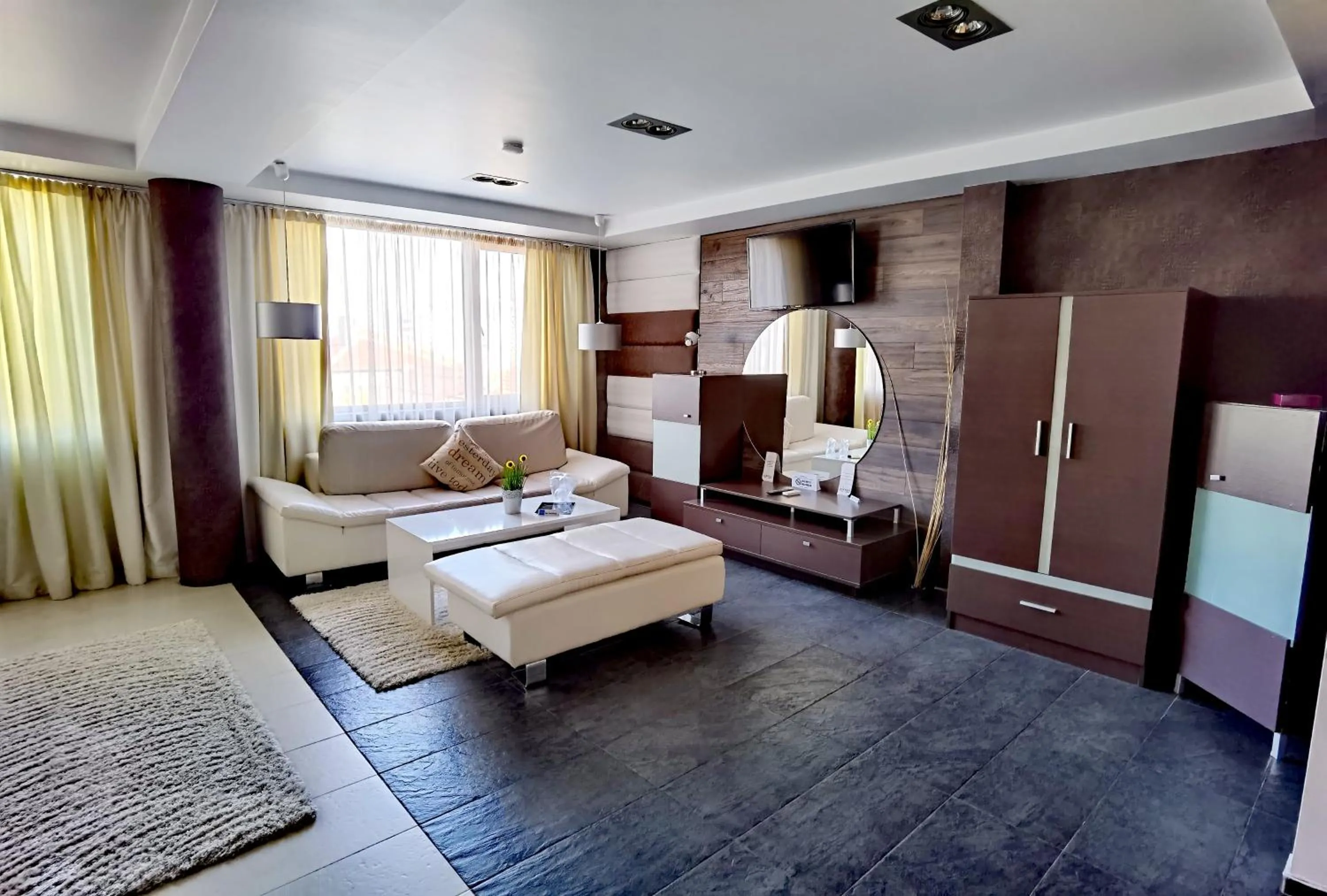 Bed in Hotel Acktion