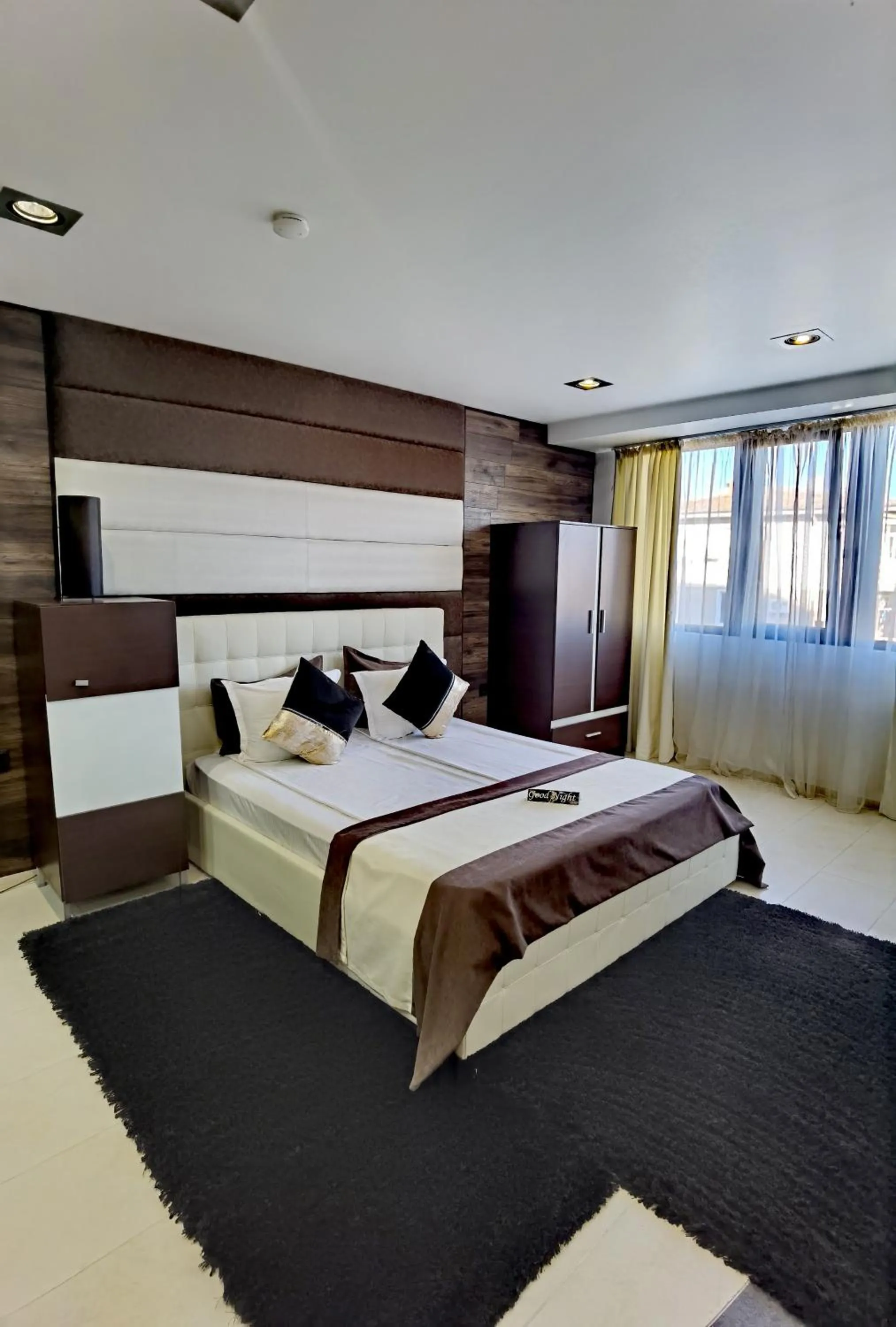 Bed in Hotel Acktion