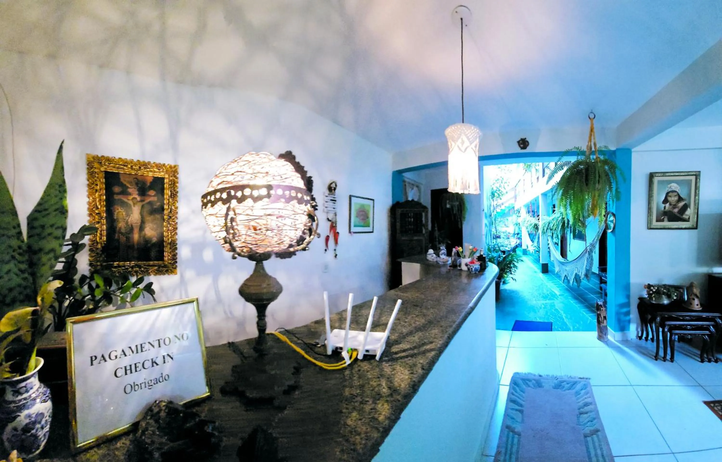 Lobby or reception in Pousada Mikaela Arraial