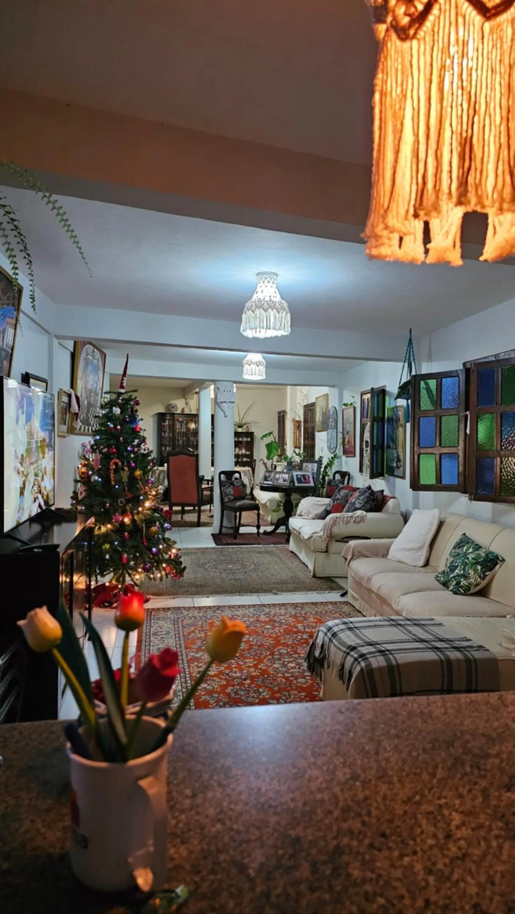 Living room in Pousada Mikaela Arraial