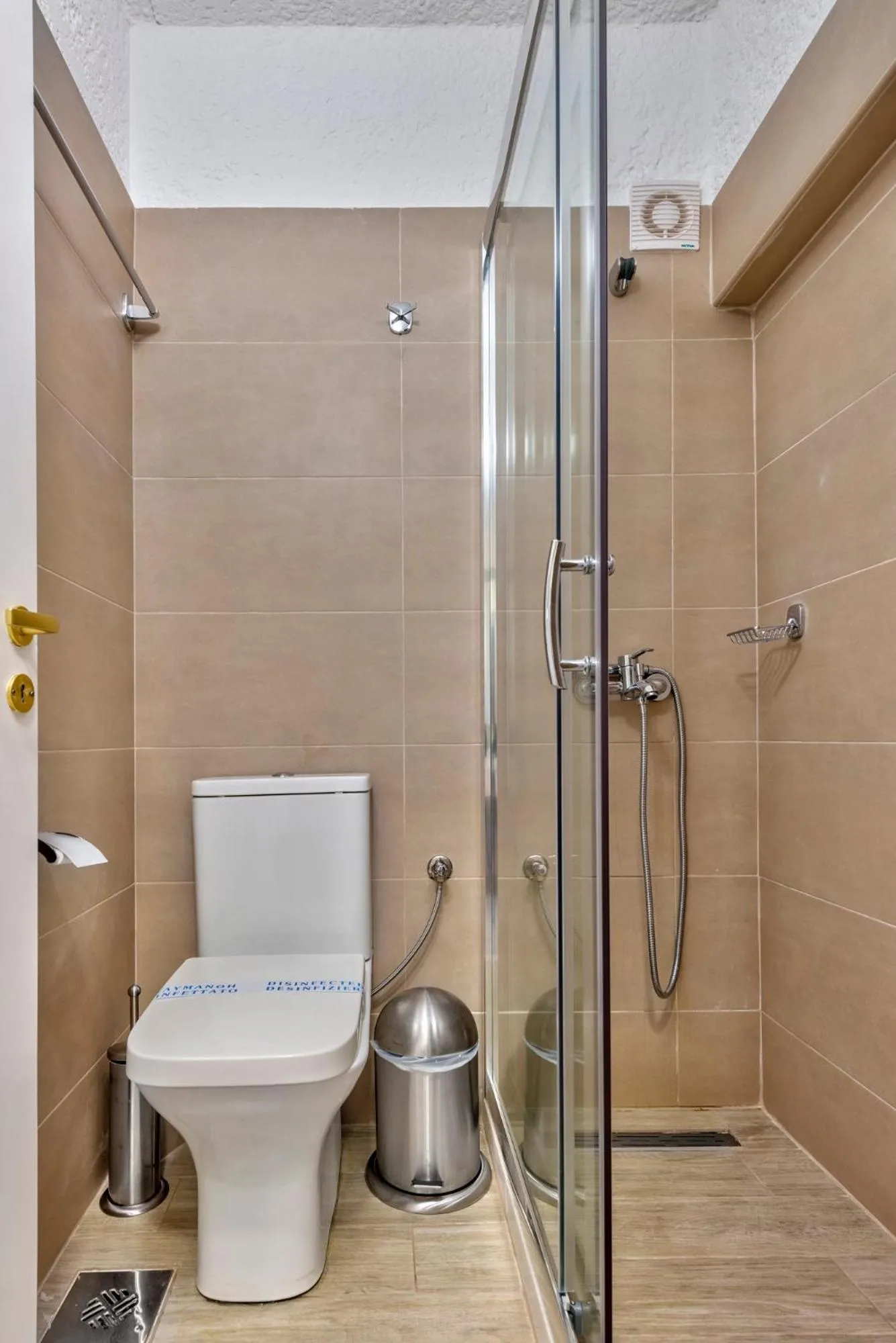 Shower in Halaris Rooms