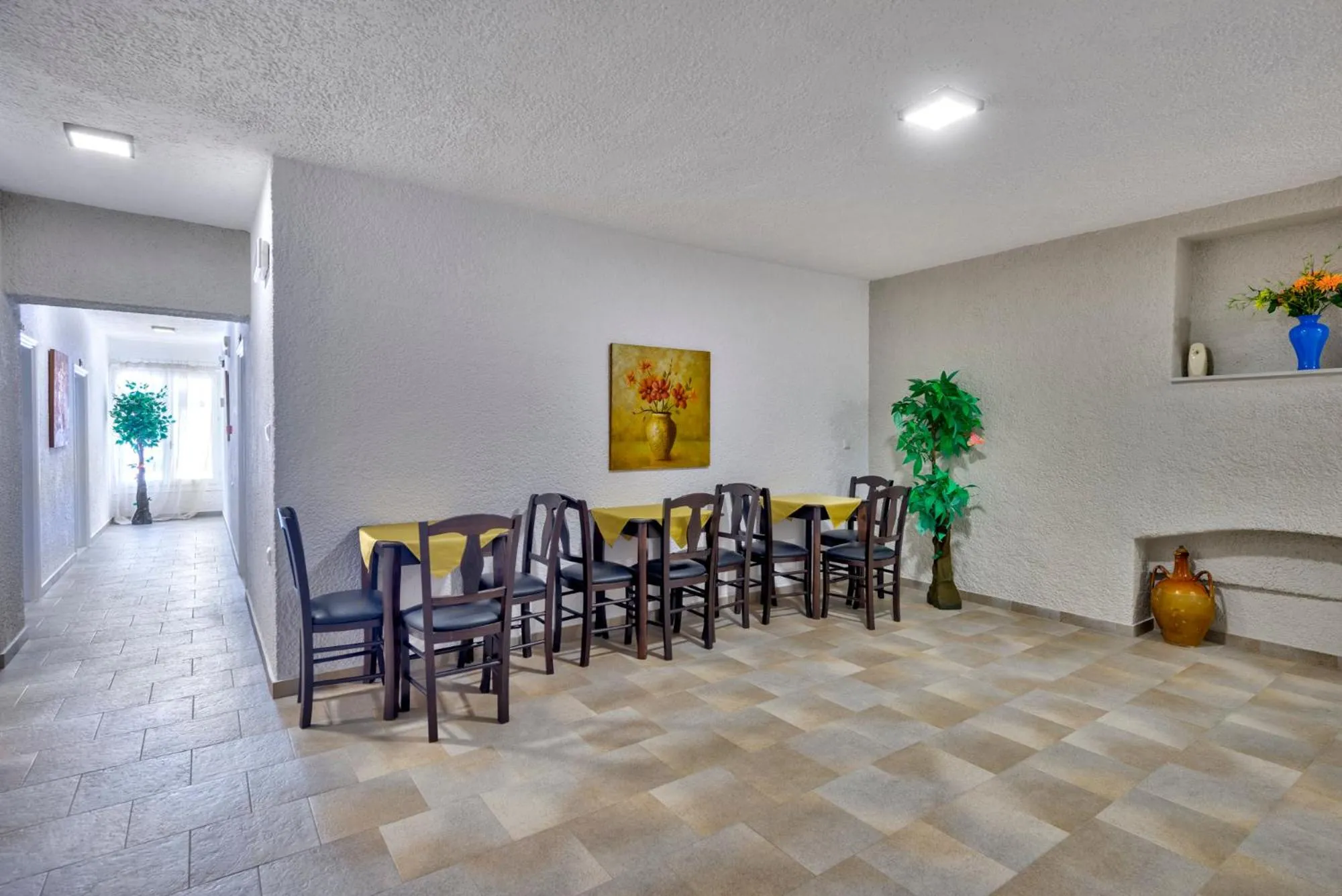 Lobby or reception in Halaris Rooms
