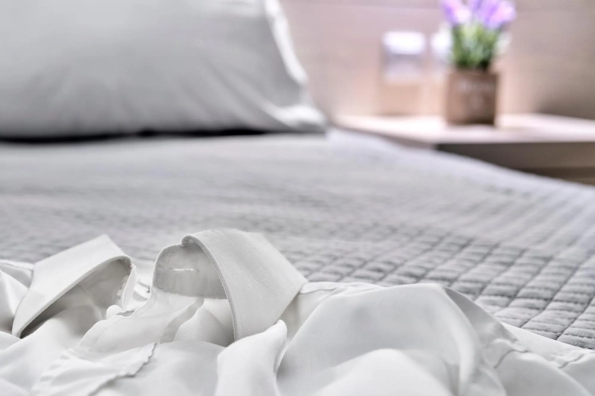 Decorative detail, Bed in Halaris Rooms