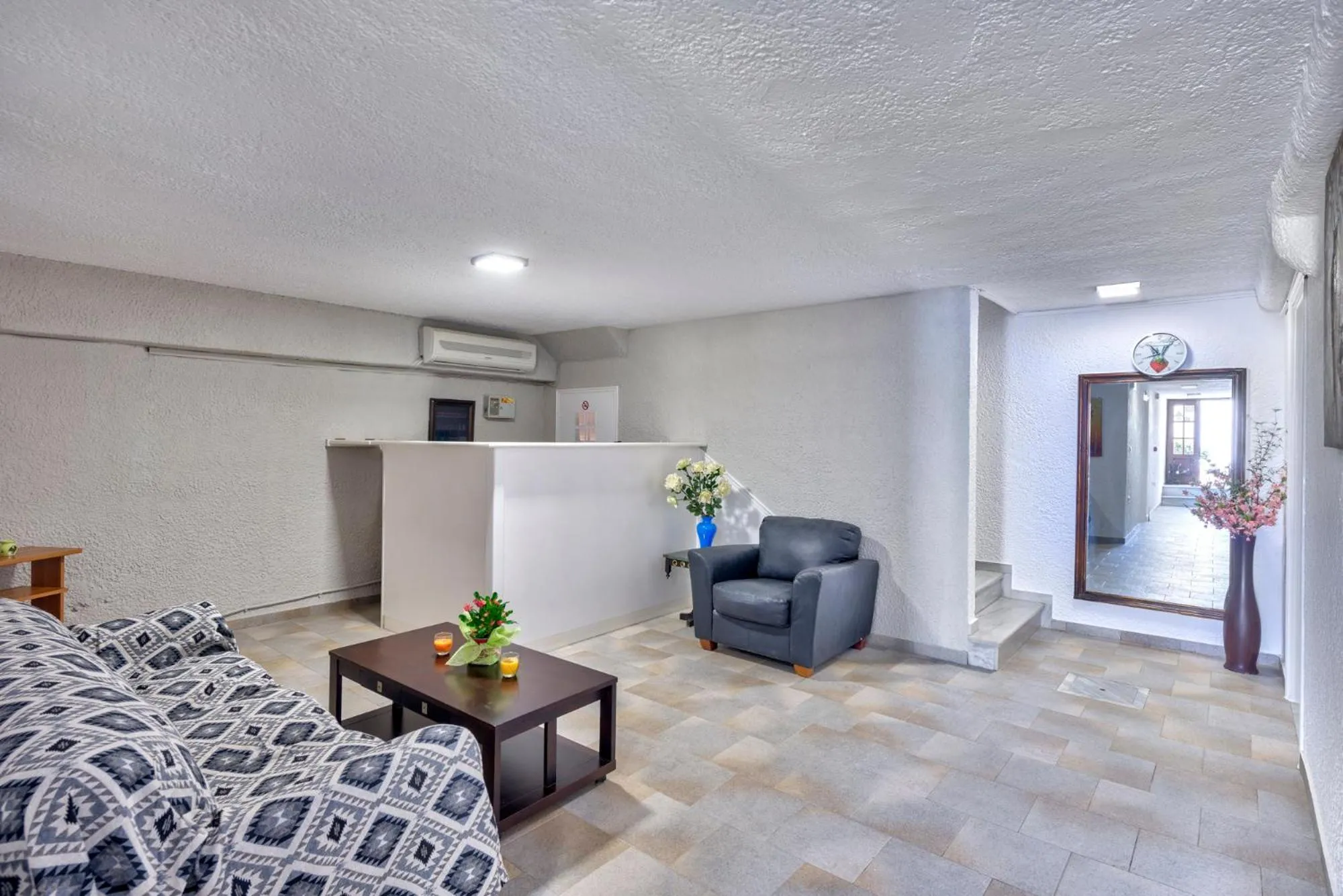 Lobby or reception, Bed in Halaris Rooms