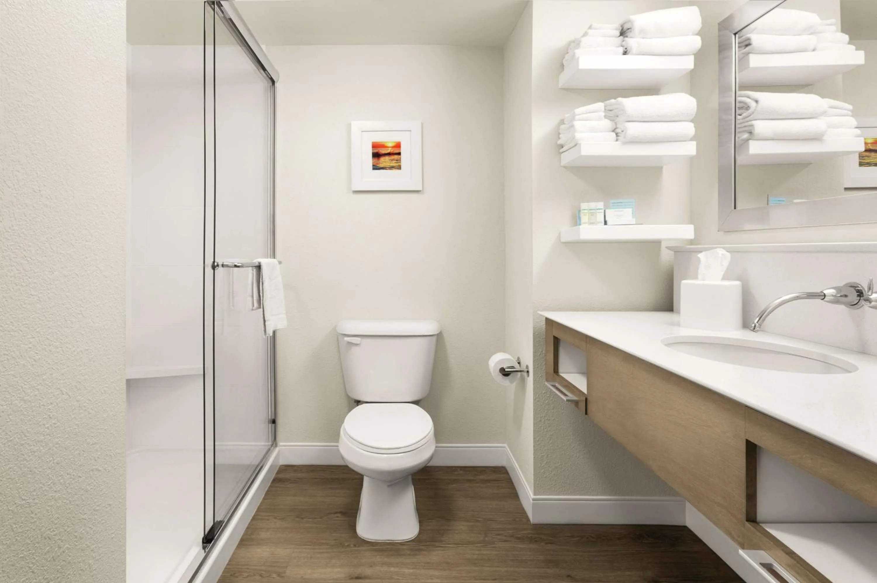 Bathroom in Hampton Inn Georgetown-Marina