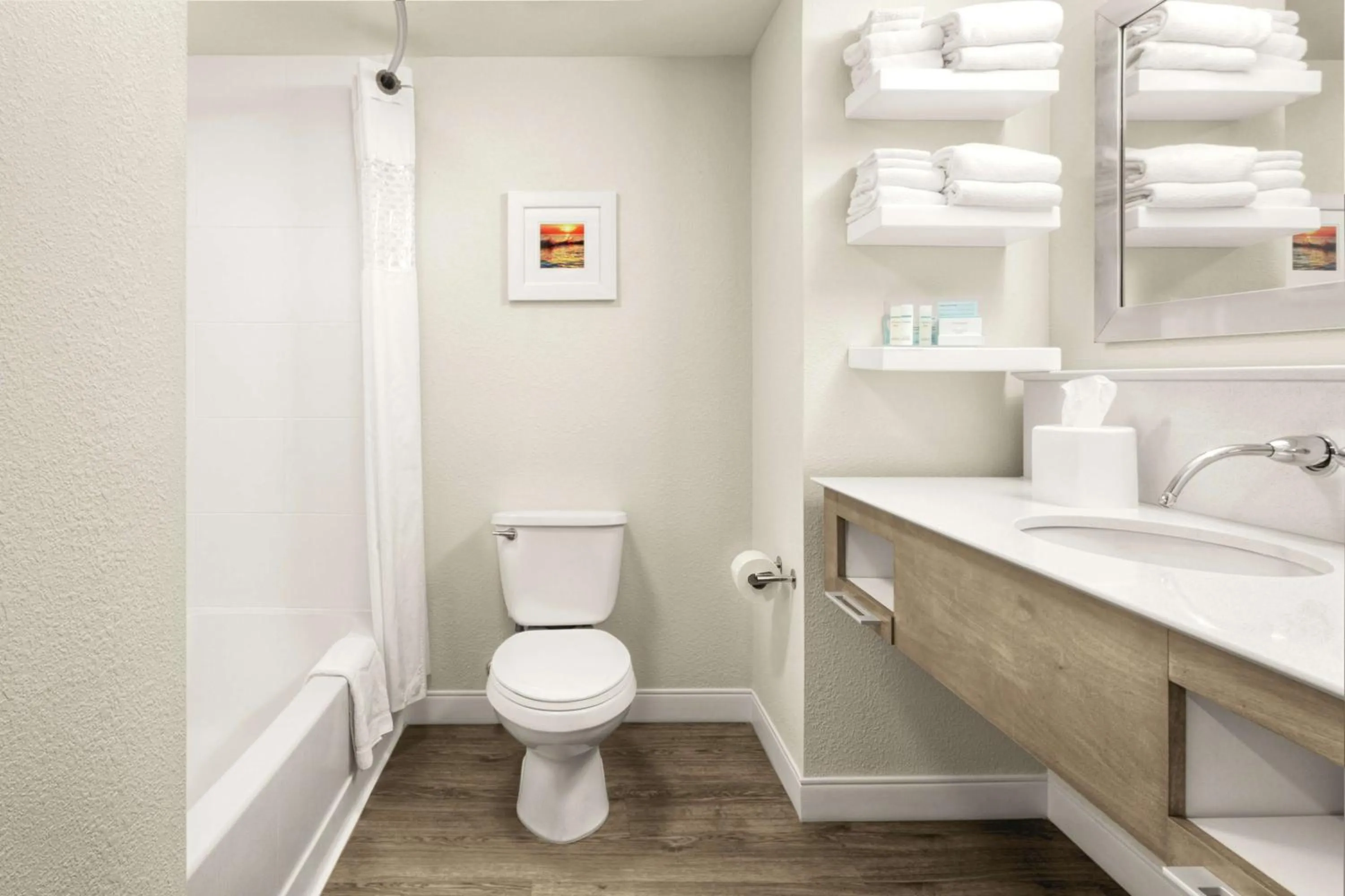 Bathroom in Hampton Inn Georgetown-Marina