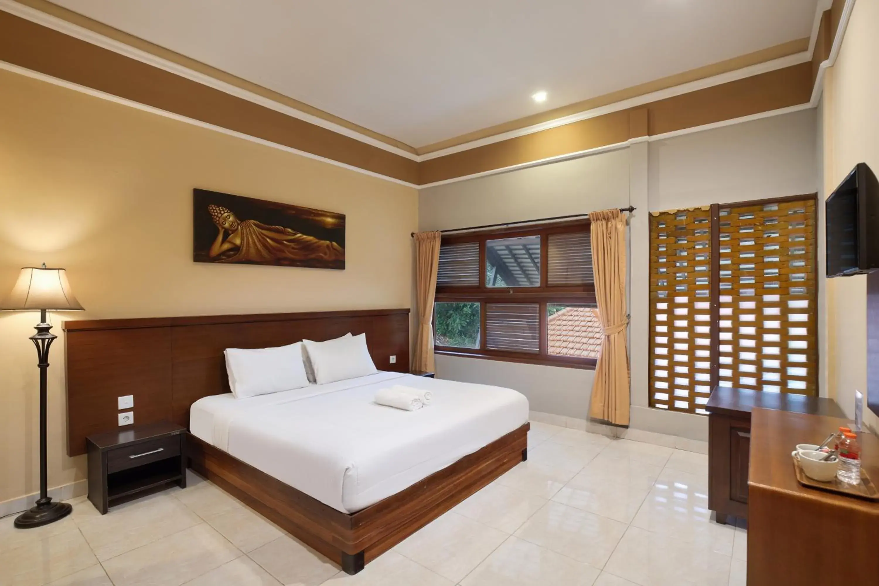 Bed in Mahe Garden Inn and Villas by Kamara Bed in Mahe Garden Inn and Villas by Kamara
