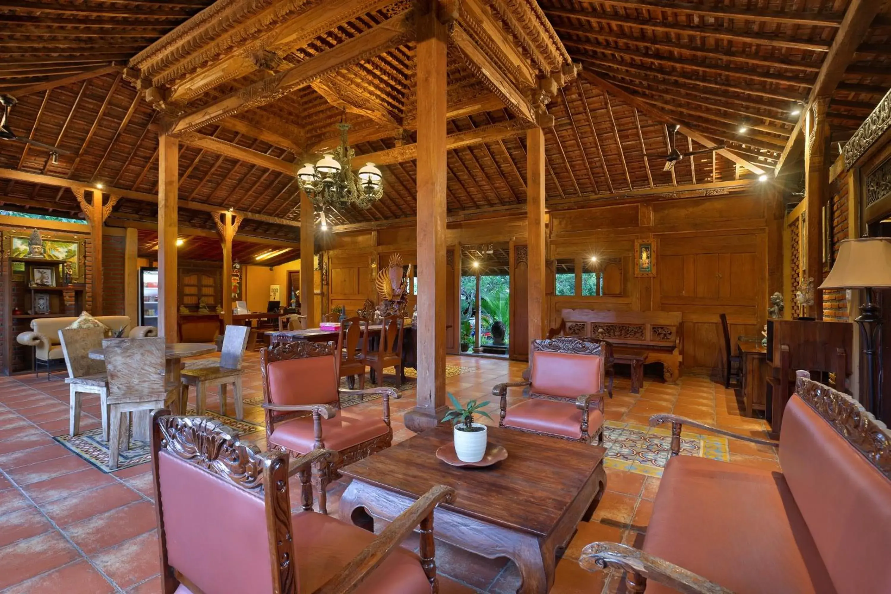 Lobby or reception in Mahe Garden Inn and Villas by Kamara Lobby or reception in Mahe Garden Inn and Villas by Kamara