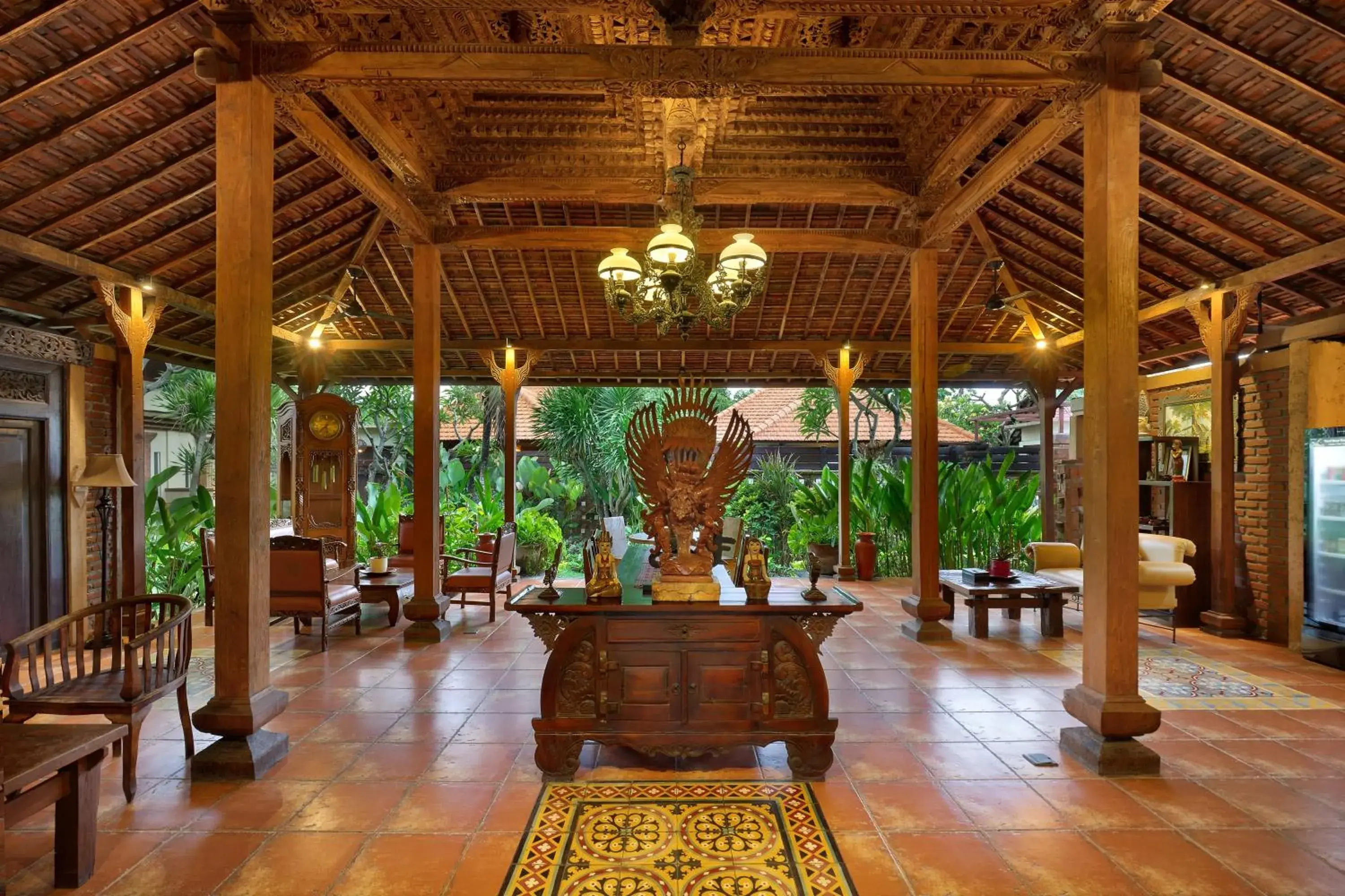 Lobby or reception in Mahe Garden Inn and Villas by Kamara Lobby or reception in Mahe Garden Inn and Villas by Kamara