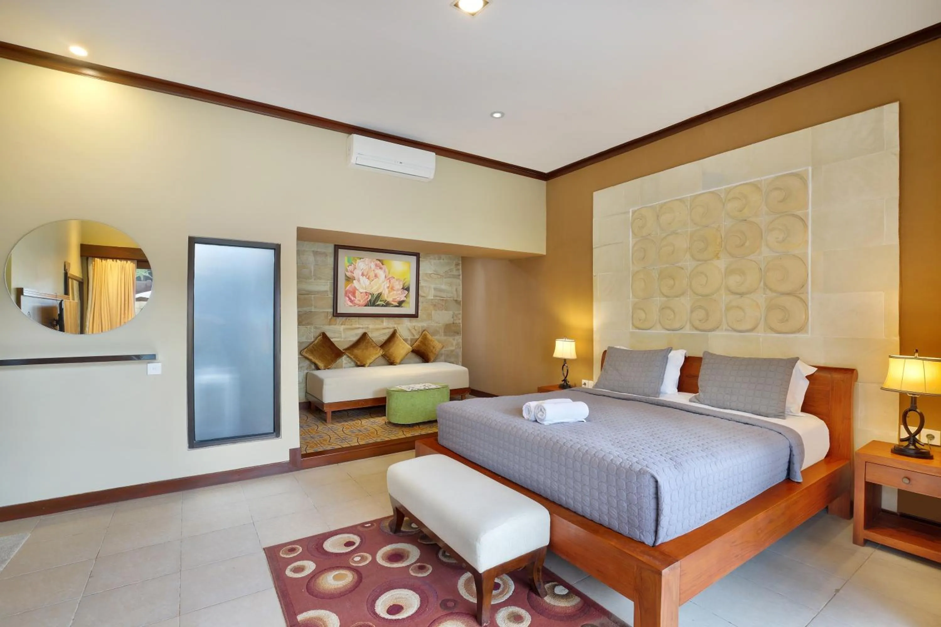 Bedroom, Bed in Mahe Garden Inn and Villas by Kamara