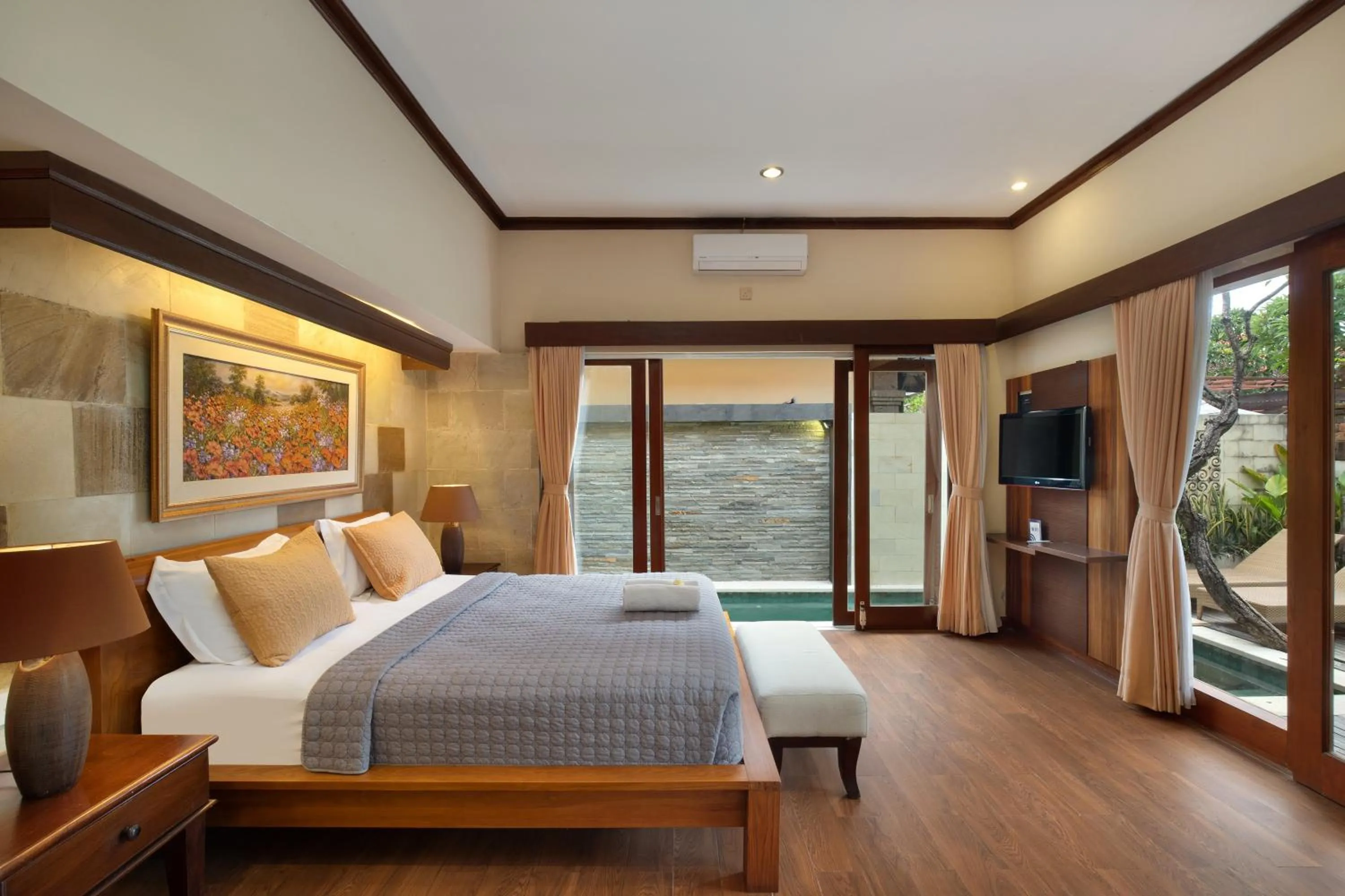 Villa with Private Pool - single occupancy in Mahe Garden Kuta Villas by Kamara