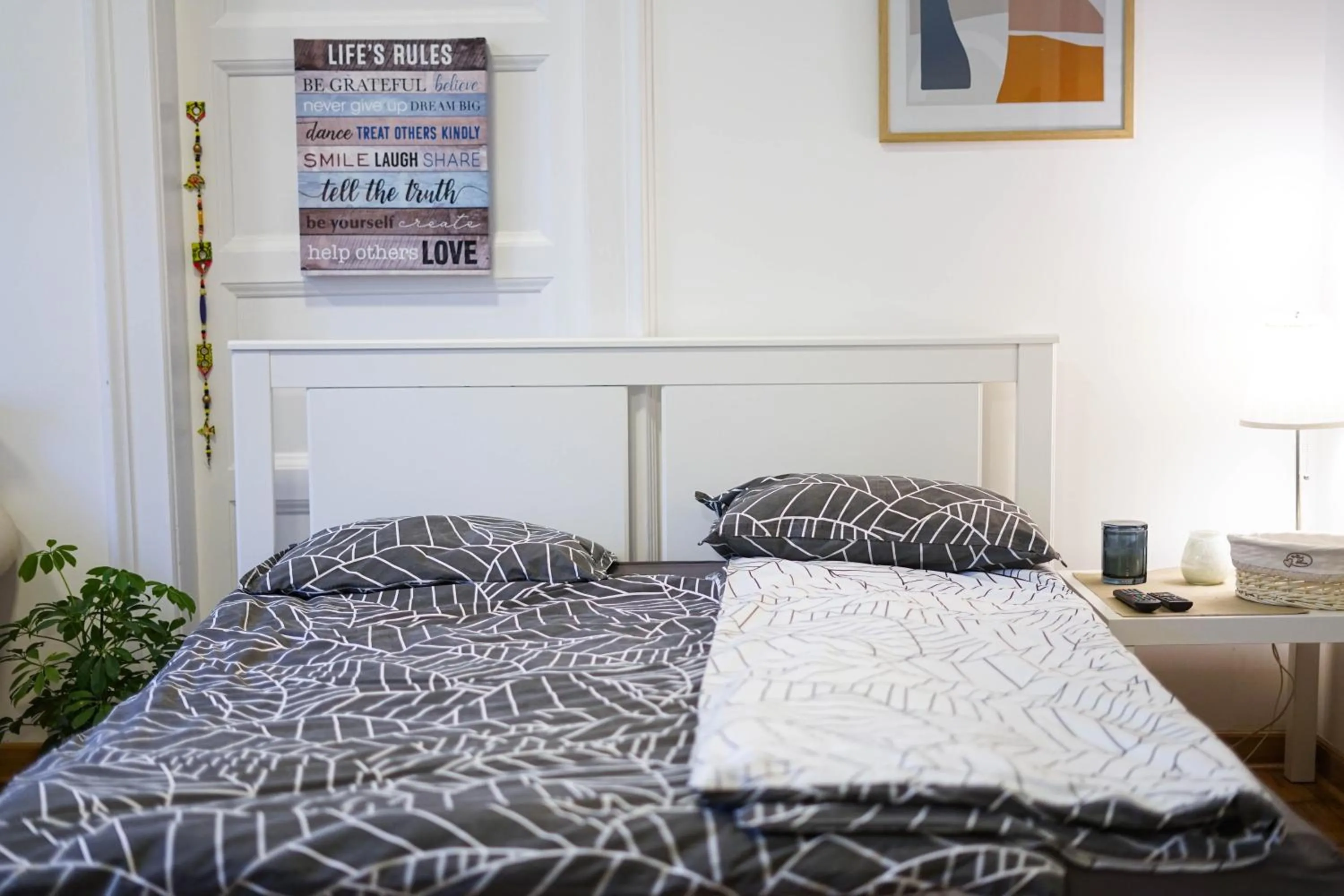 Bed in Apartment Park