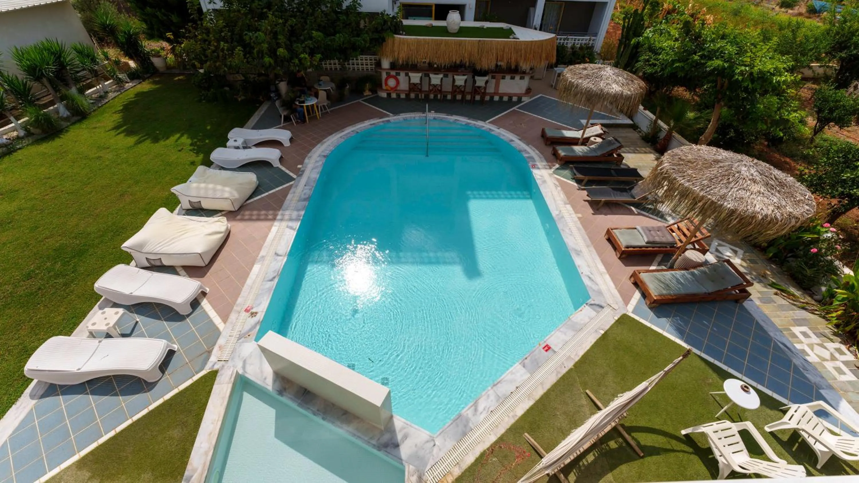 Pool view in Stella Maria