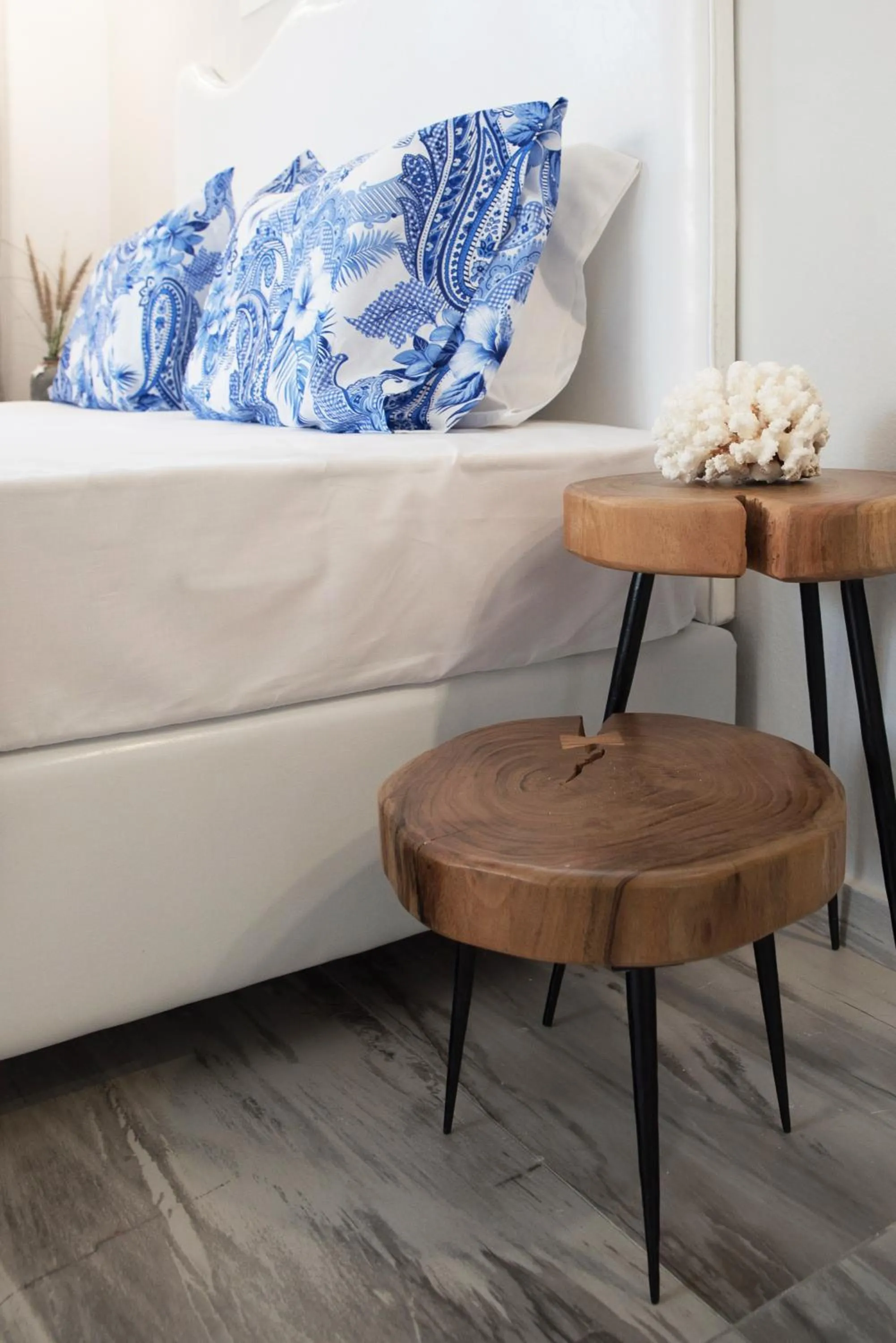 Decorative detail, Bed in Stella Maria