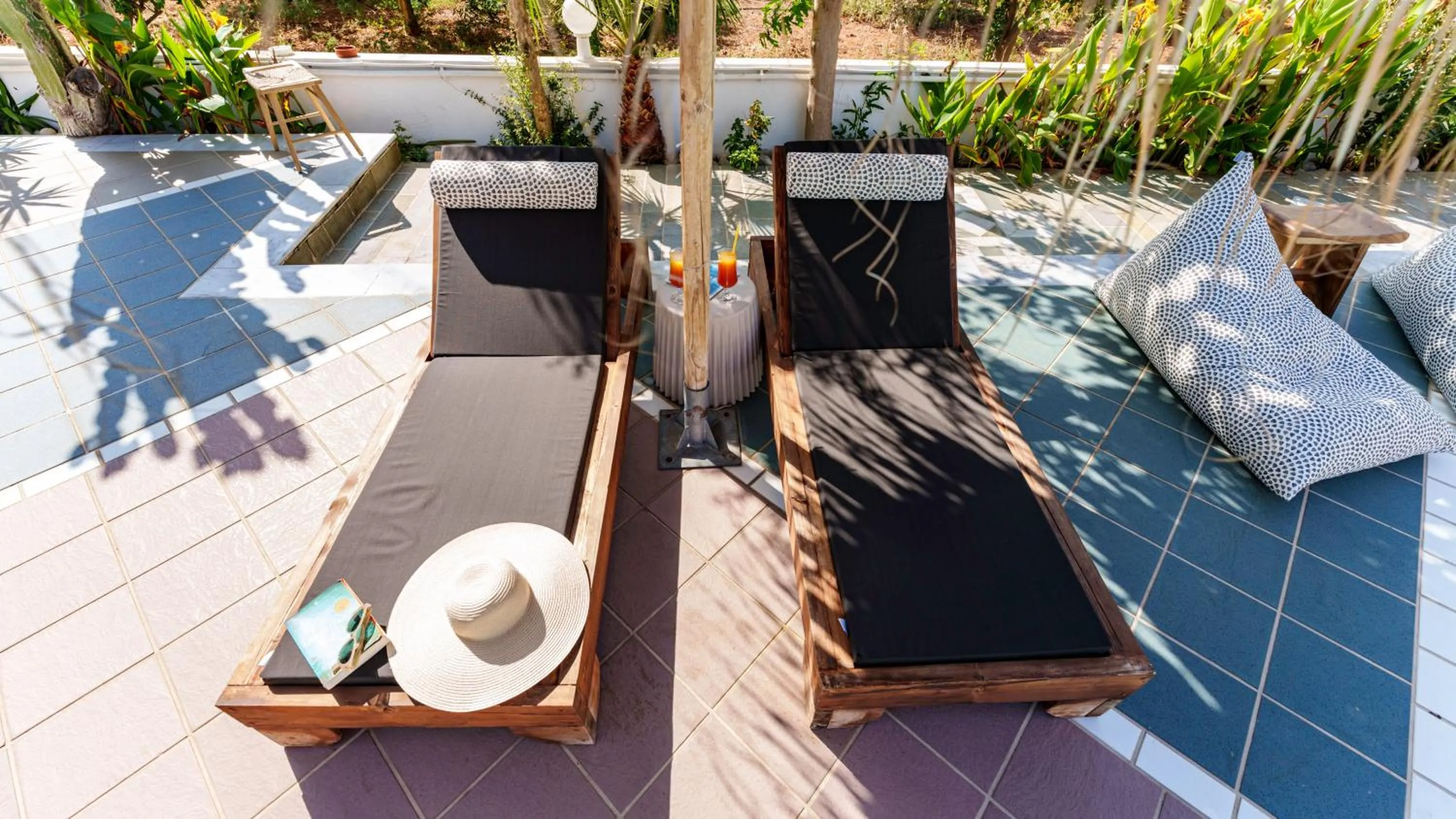 sunbed in Stella Maria