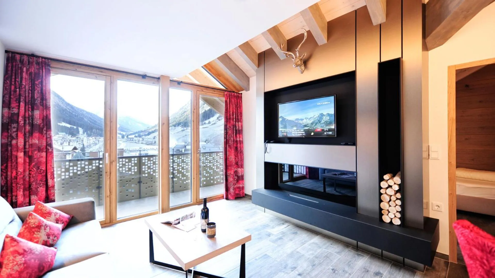 Living room in Hotel Garni Stefanie