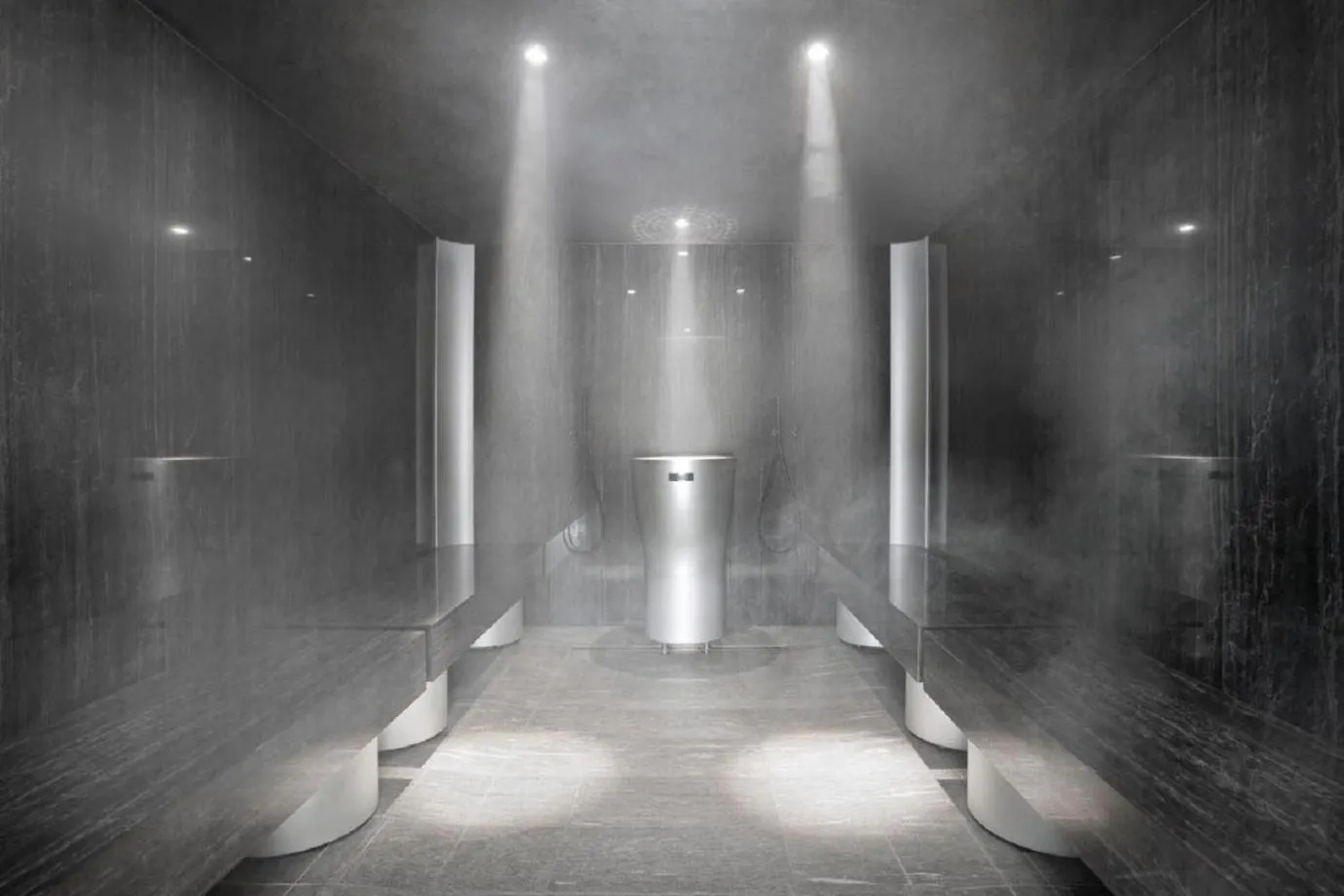 Steam room in Hotel Garni Stefanie