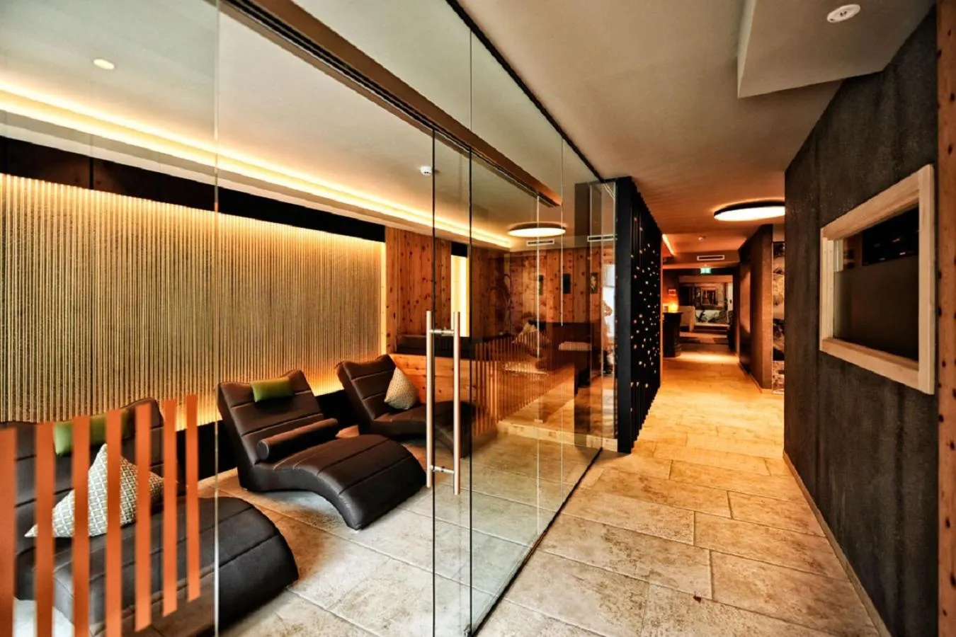 Spa and wellness centre/facilities in Hotel Garni Stefanie